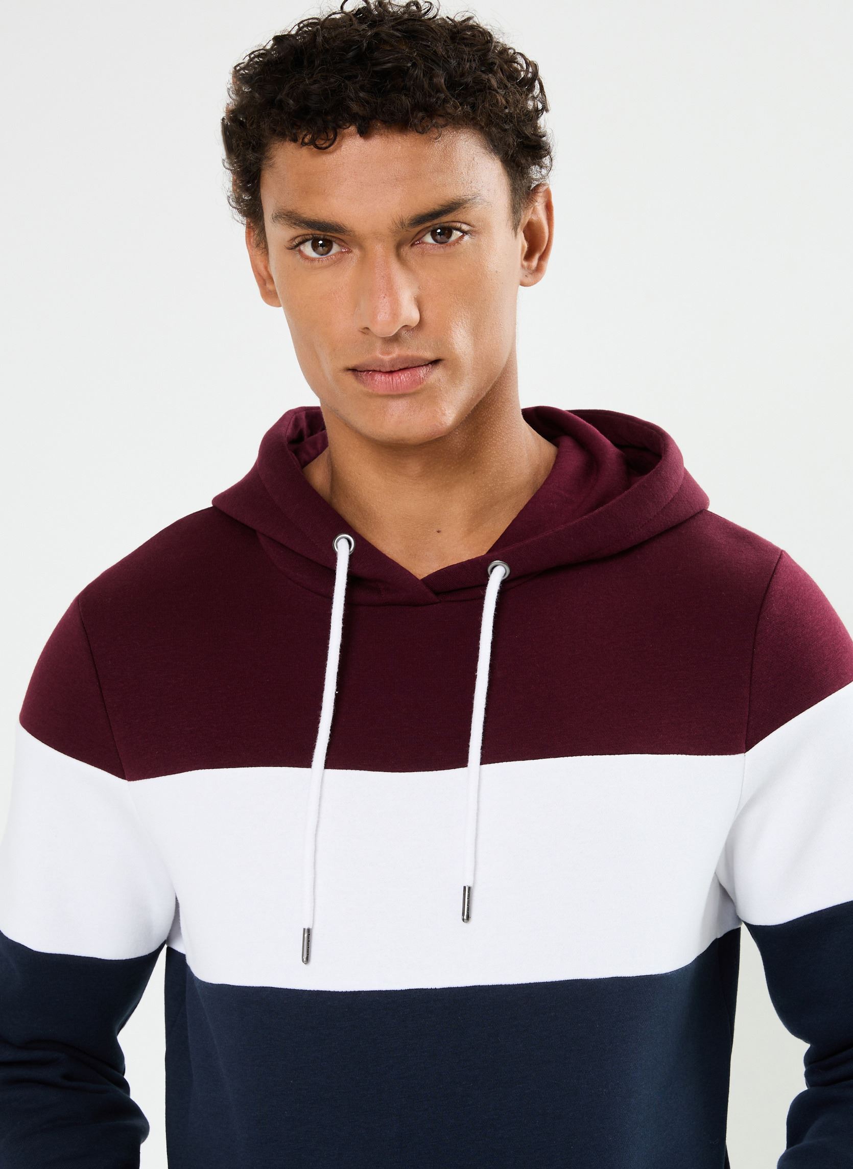 Sweats à capuche MSIMONBICO sweatshirt homme violet MADE BY Sweats à capuche MSIMONBICO sweatshirt homme violet WINETASTING