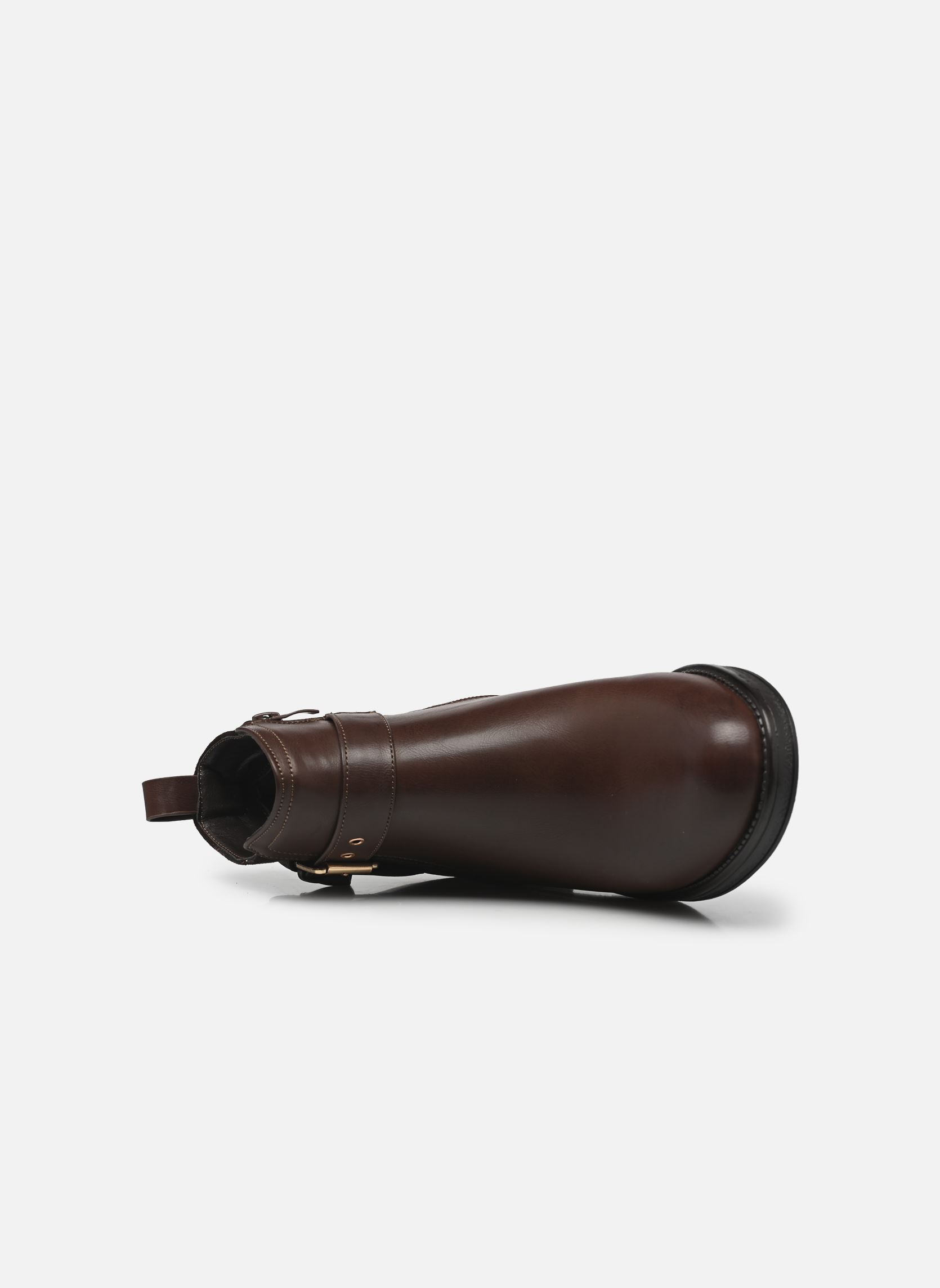 Enkellaarzen en boots DAGNA dames bruin MADE BY Enkellaarzen en boots DAGNA dames bruin MARRON FONCÉ