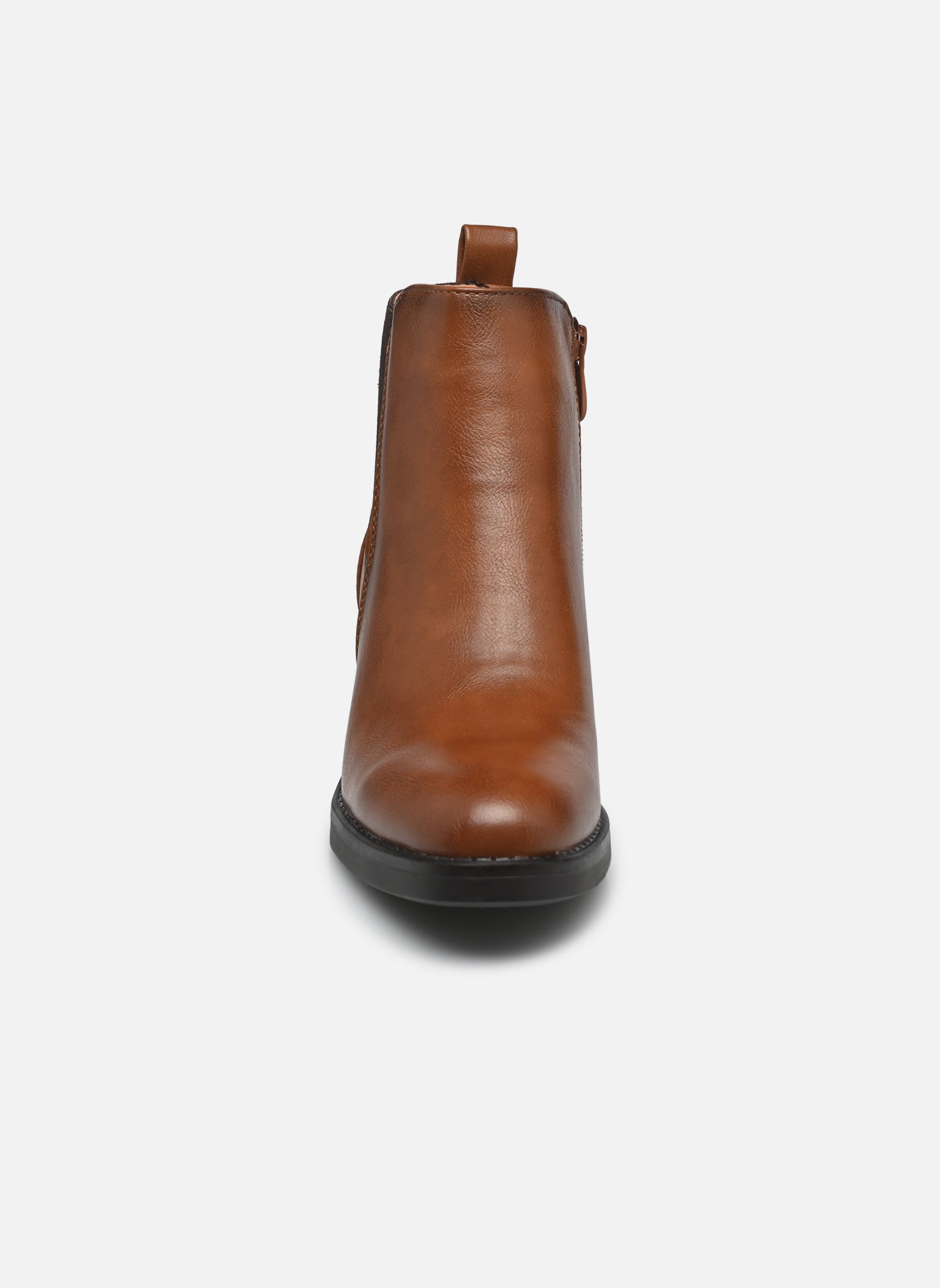 Enkellaarzen en boots DANIELA dames bruin MADE BY Enkellaarzen en boots DANIELA dames bruin Cognac
