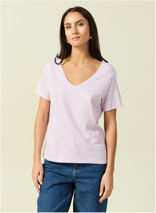Bonobo Tee-shirts PARFAITVCOUF femme violet