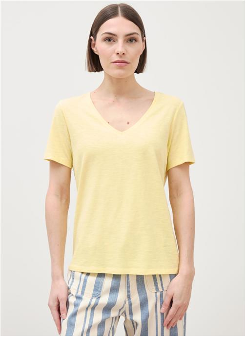 Bonobo Tee-shirts PARFAITVCOUF femme jaune