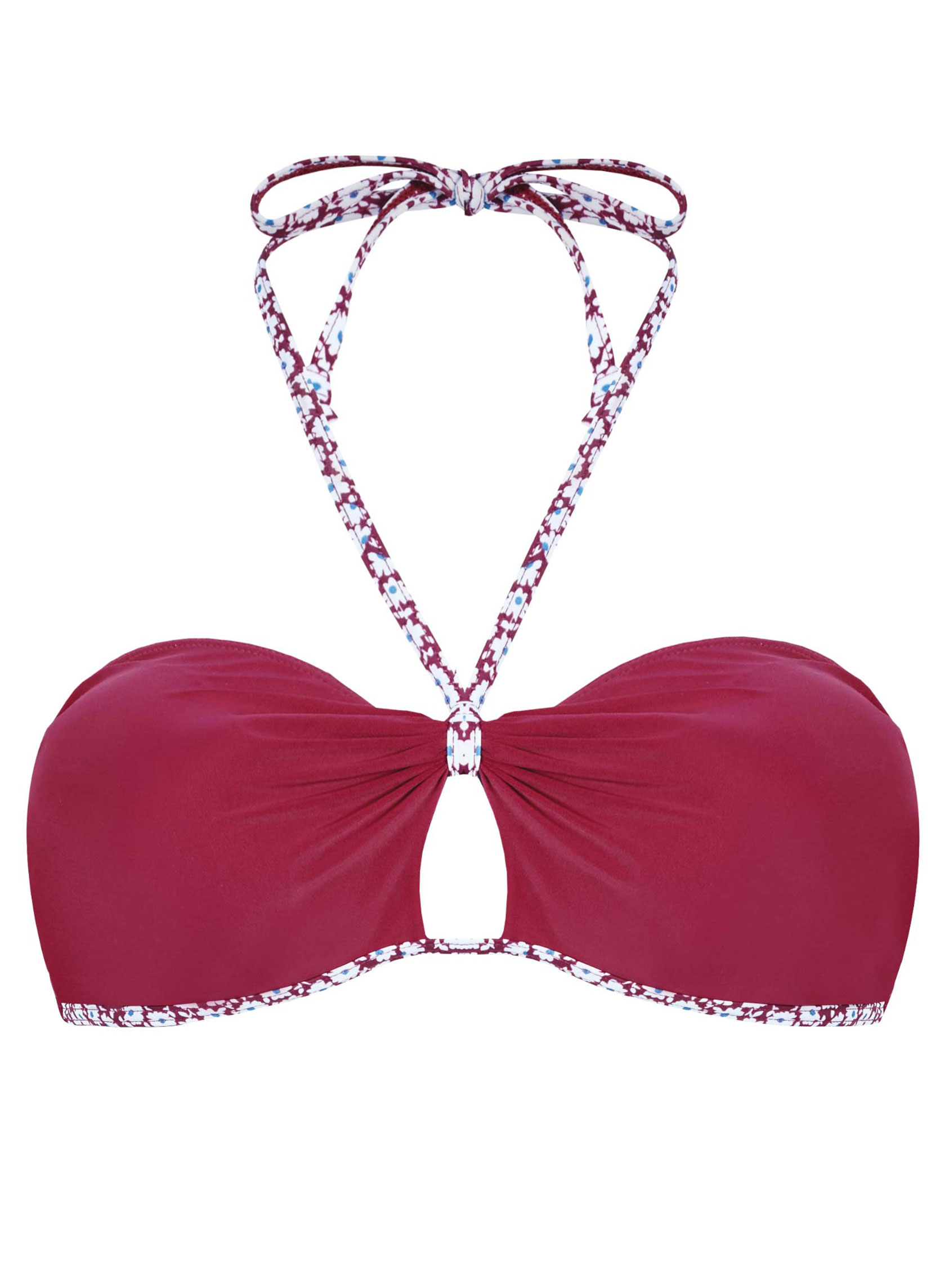 Hauts de maillot bandeau Haut de maillot bandeau bordeaux/ivoire Marguerite by Brigitte Bardot femme rouge Brigitte Bardot Hauts de maillot bandeau Haut de maillot bandeau bordeaux/ivoire Marguerite by Brigitte Bardot femme rouge Rouge
