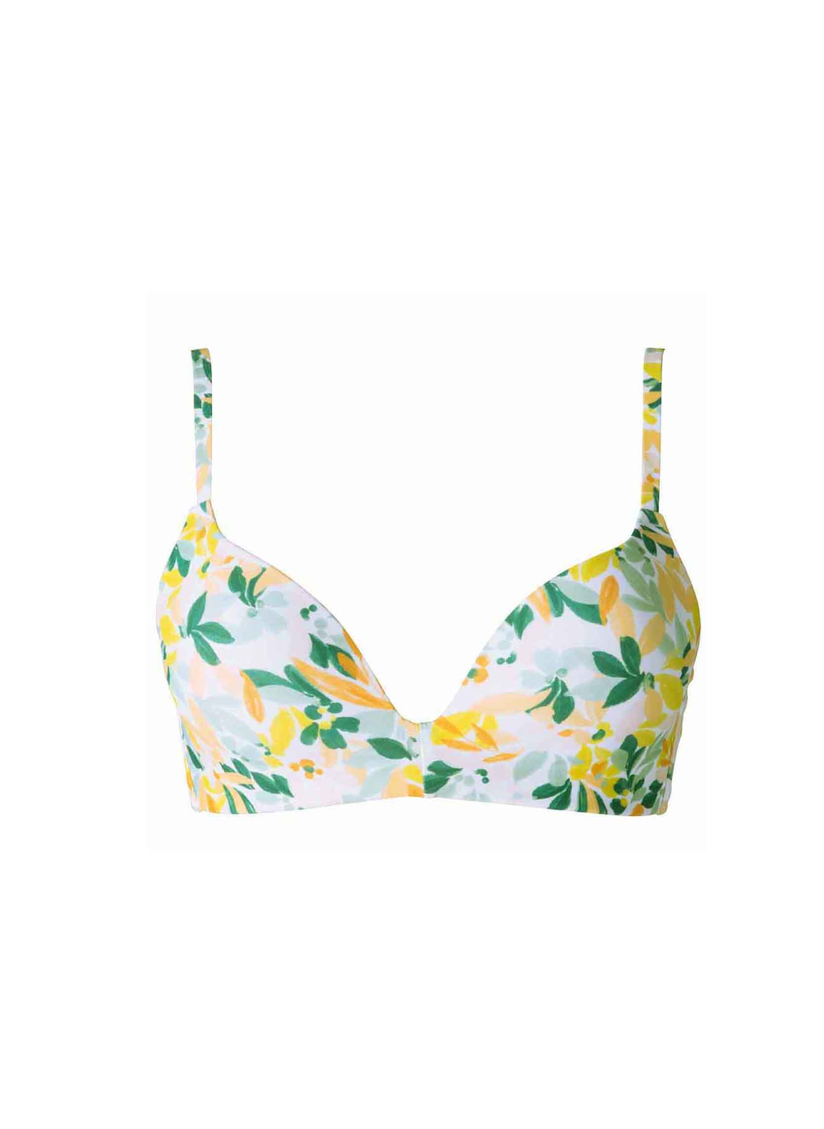 Hauts de maillot push up Haut de maillot de bain coques souples jaune Capeline femme jaune Brigitte Bardot Hauts de maillot push up Haut de maillot de bain coques souples jaune Capeline femme jaune Jaune