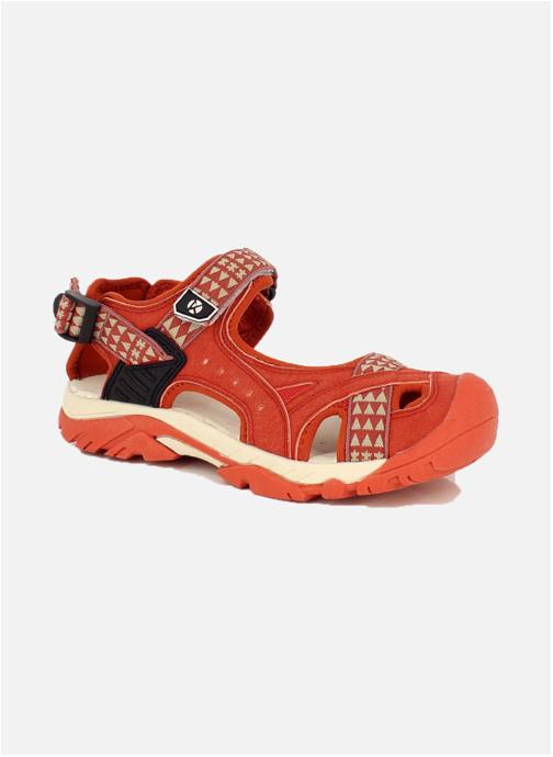 Kimberfeel Sandales Sandales de marche pour femme ATTICA - Brique femme orange