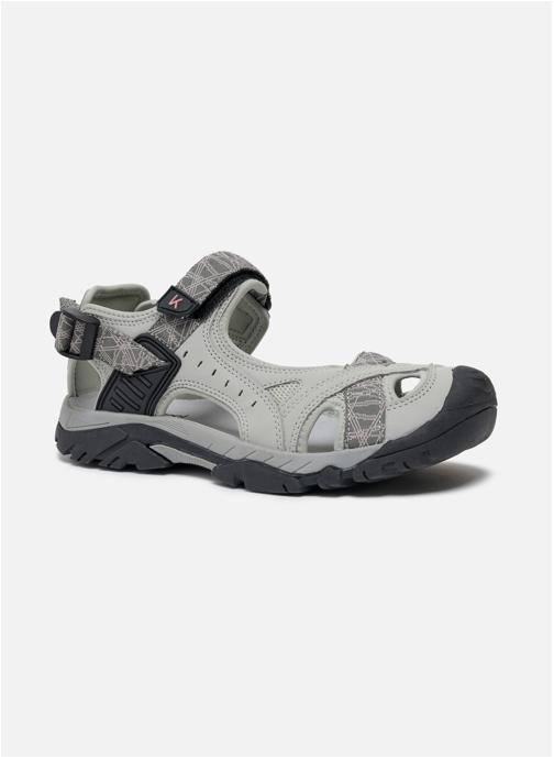 Kimberfeel Sandales Sandales de marche pour femme ATTICA - Brique femme gris
