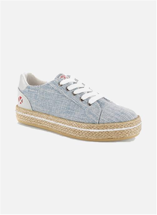 Kimberfeel Baskets basses Chaussures citadines pour femme CAMILIA - Bleu femme bleu