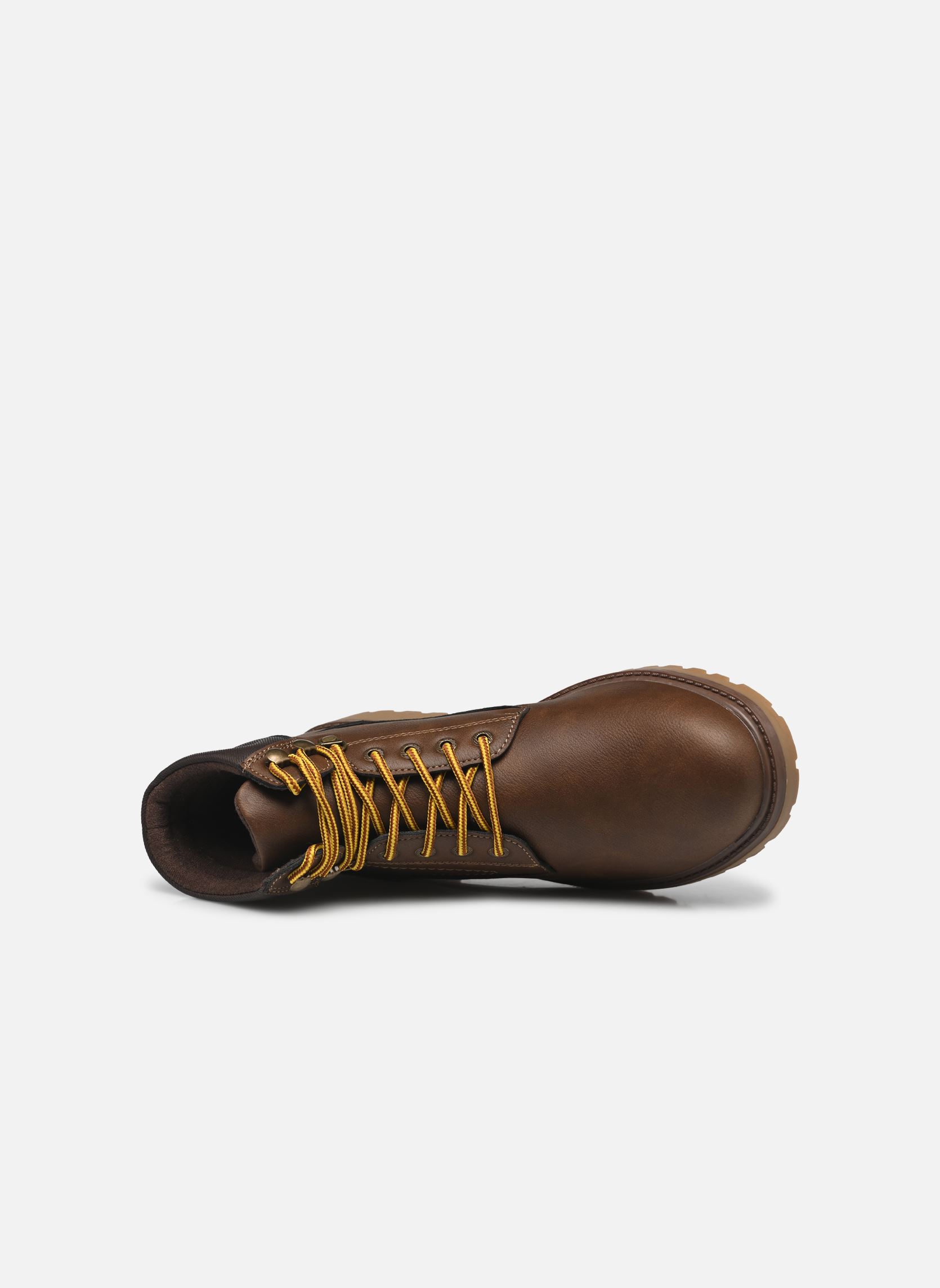 Bottines à lacets KERY homme marron MADE BY Bottines à lacets KERY homme marron Cognac foncé