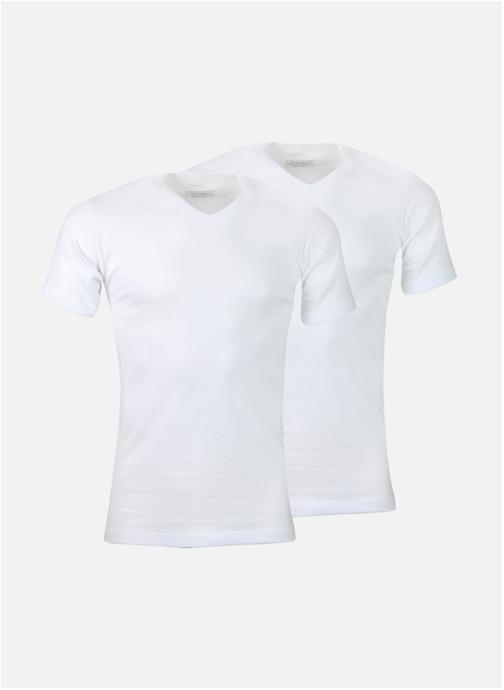 ATHENA Tee-shirts DUO CHOC homme blanc