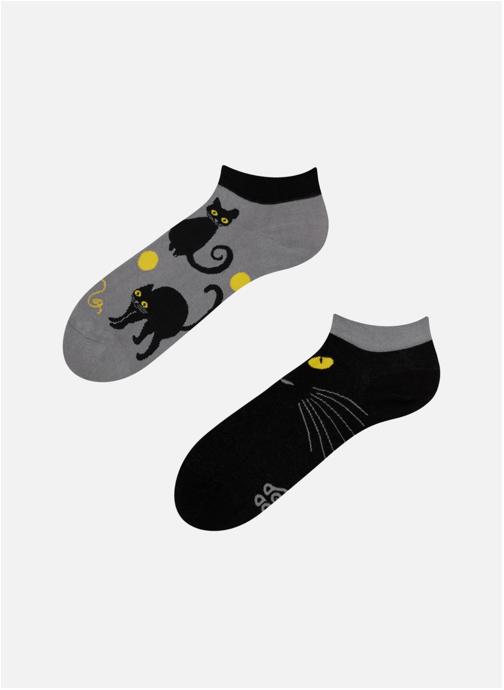 Dedoles Socquettes Socquettes Dedoles Chats Va ? femme noir