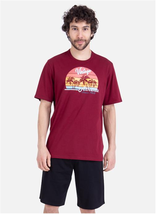 ATHENA Combinaisons ECOPACK SERIGRAPHIE homme bordeaux