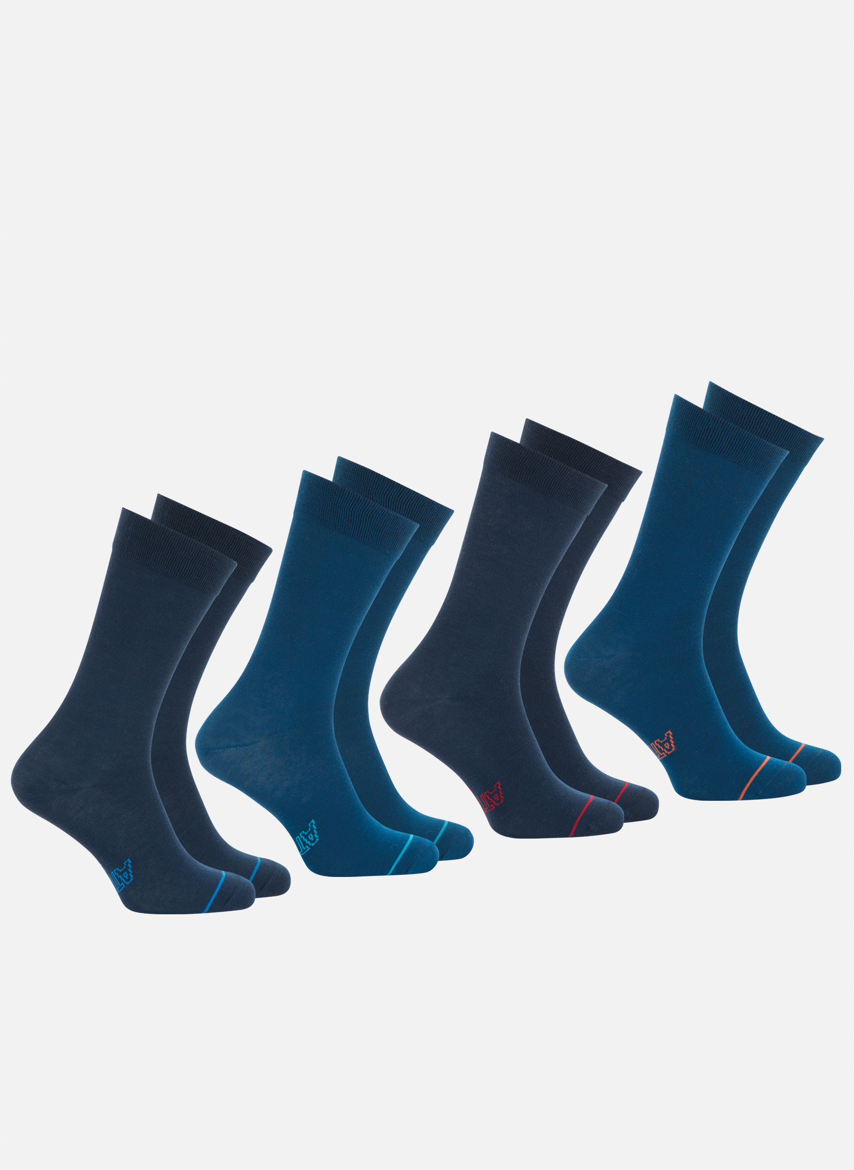 Tommy Hilfiger Ionic Lot de 4 paires de chaussettes de tennis pour