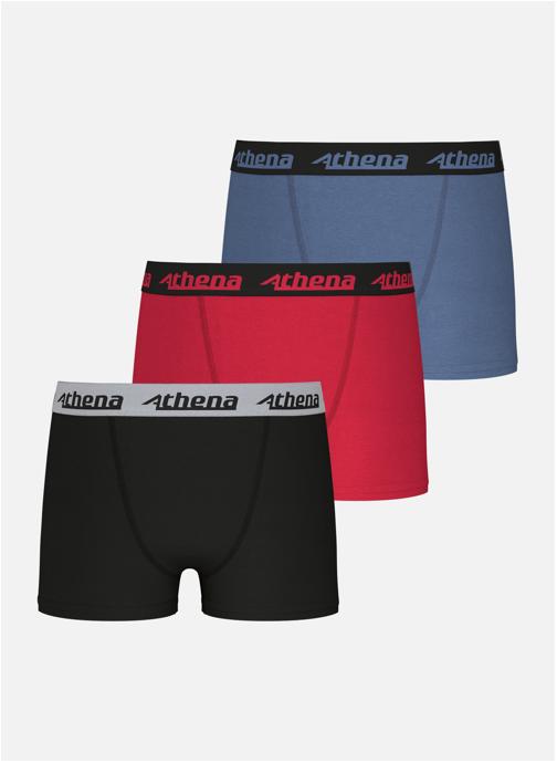 ATHENA Slips TRIO CHOC garçon rouge