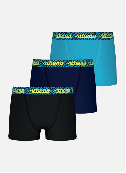 INEXTENSO Lot de 3 boxers manga garçon pas cher