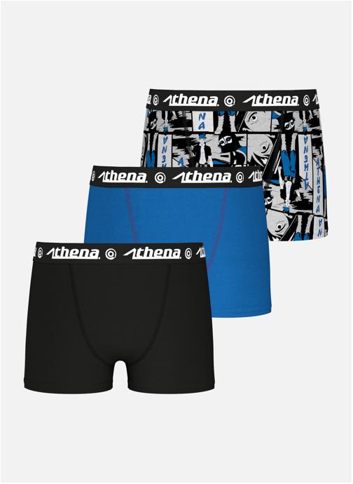 ATHENA Slips TRIO POP garçon noir