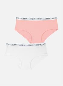 Culottes COTON ULTRA DOUX fille rose ATHENA Culottes COTON ULTRA DOUX fille rose Rose saumon