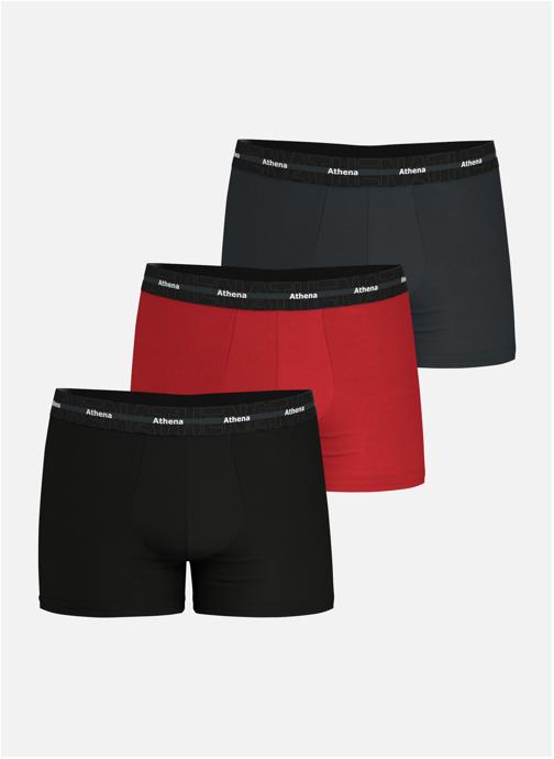 ATHENA Slips 720 STRETCH COTON homme rouge