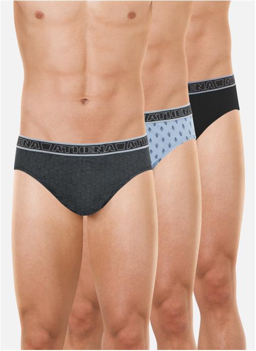 ATHENA Slips TONIC homme gris