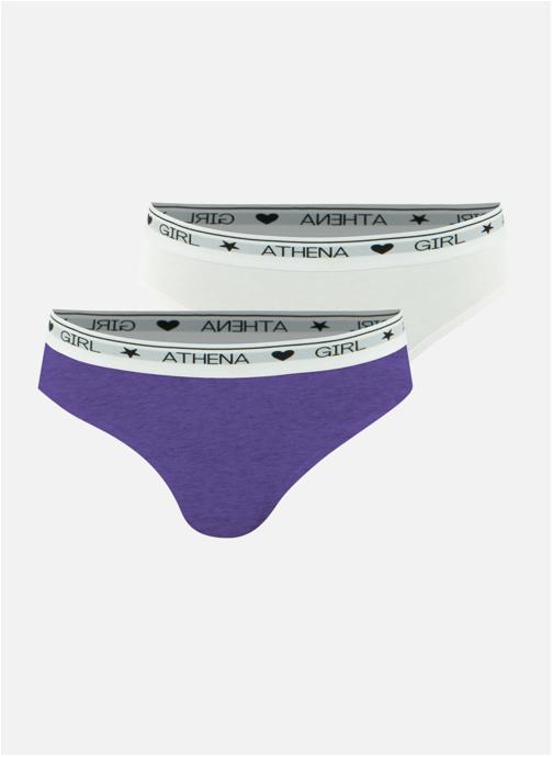 ATHENA Culottes COTON ULTRA DOUX fille violet