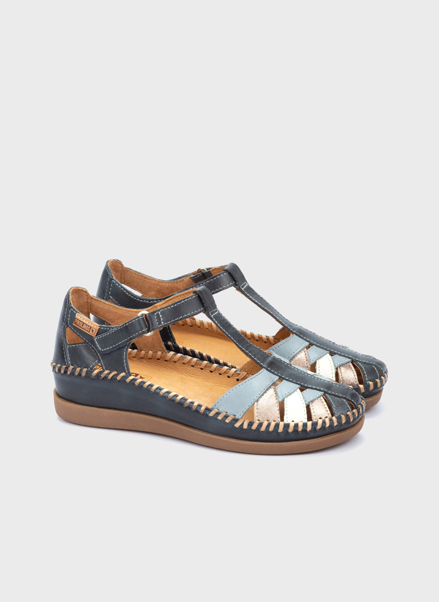 Sandales CADAQUES femme bleu Pikolinos Sandales CADAQUES femme bleu Bleu