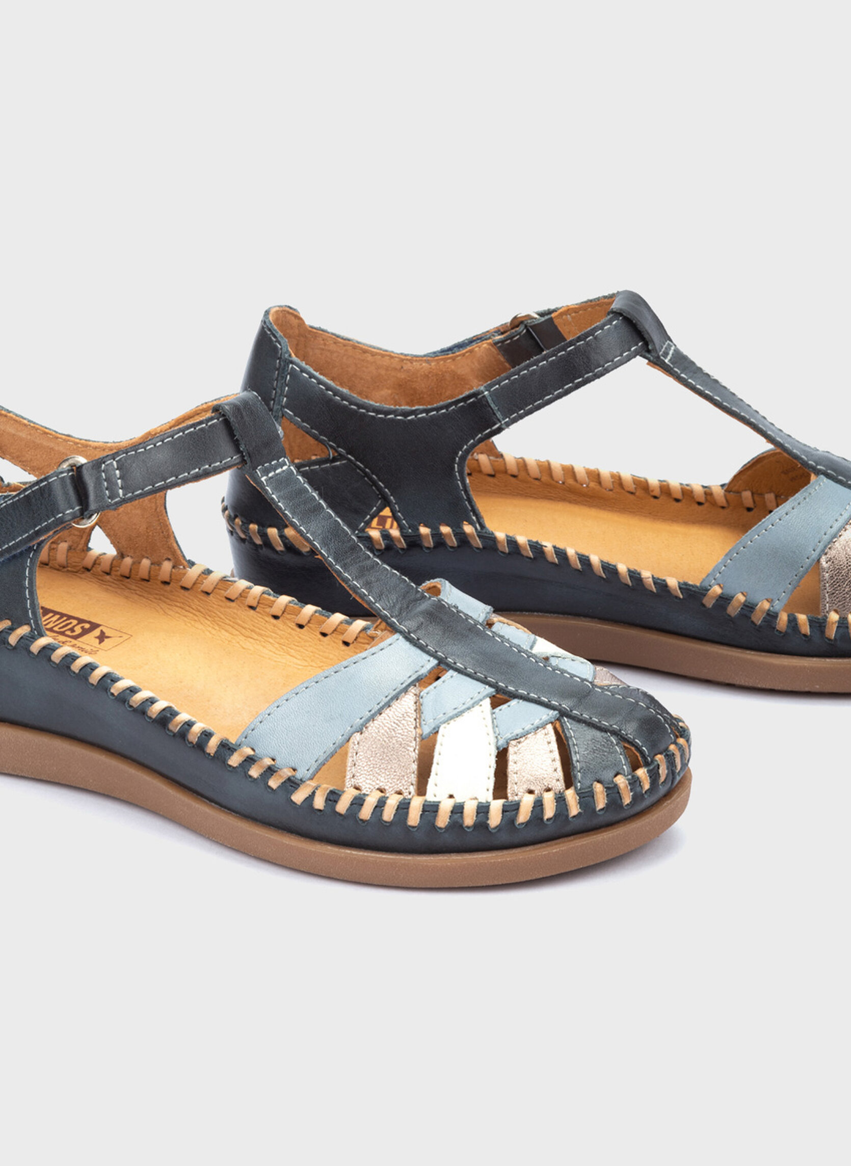 Sandales CADAQUES femme bleu Pikolinos Sandales CADAQUES femme bleu Bleu