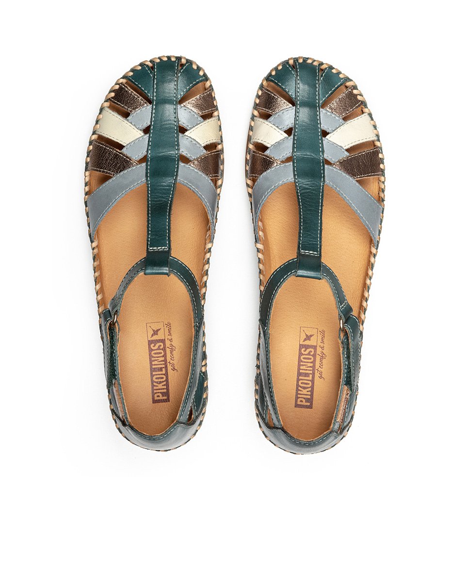 Sandales CADAQUES femme bleu Pikolinos Sandales CADAQUES femme bleu Bleu