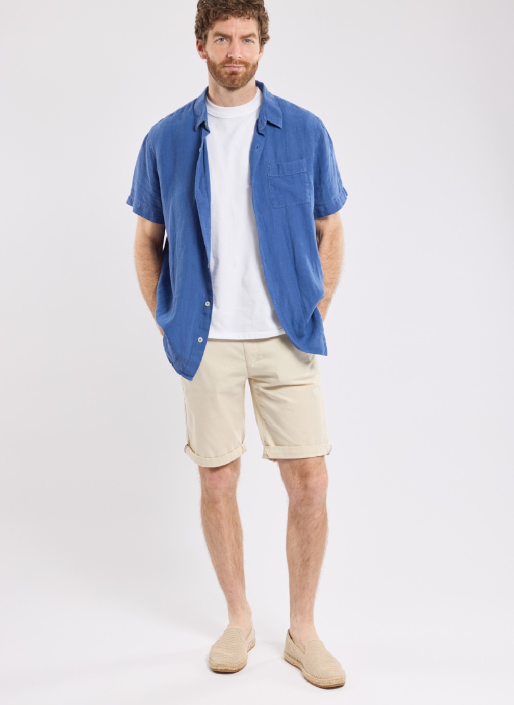 Chemises Chemise 42227 dark ivy homme bleu Armor Lux Chemises Chemise 42227 dark ivy homme bleu Bleu délavé