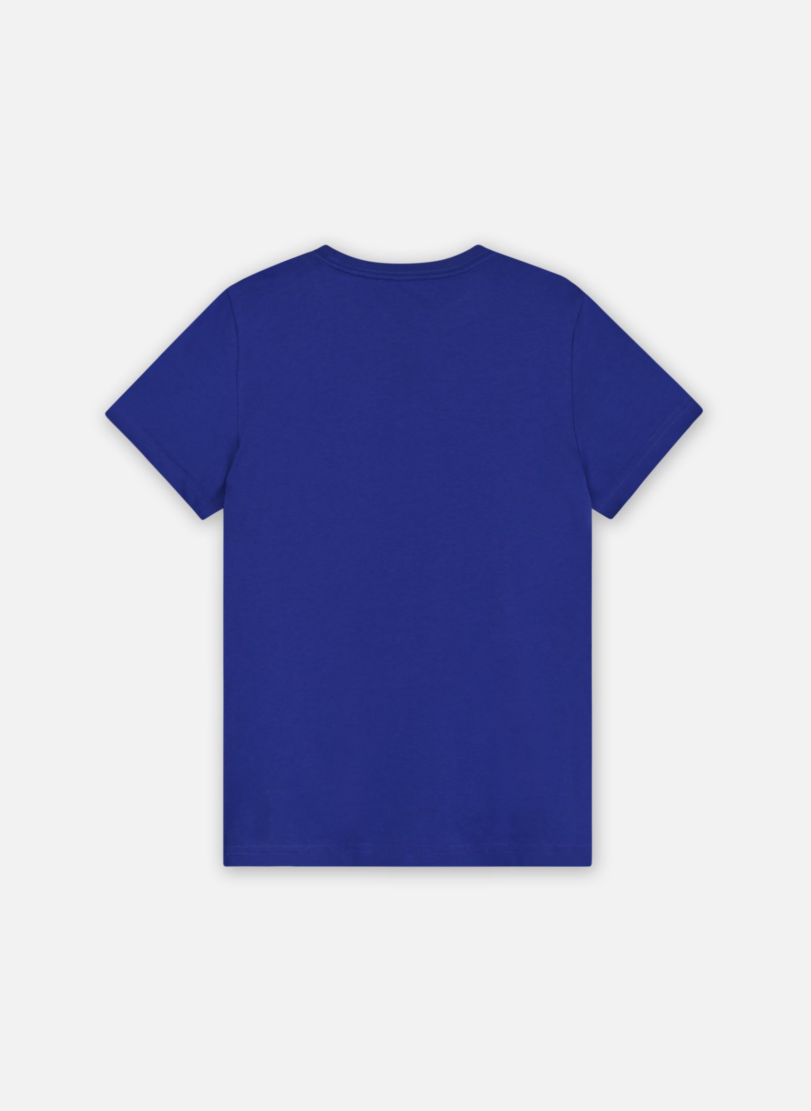 Tee-shirts manches courtes ESS+ 2 LOGO TEE garçon bleu Puma Tee-shirts manches courtes ESS+ 2 LOGO TEE garçon bleu LAPIS LAZULI