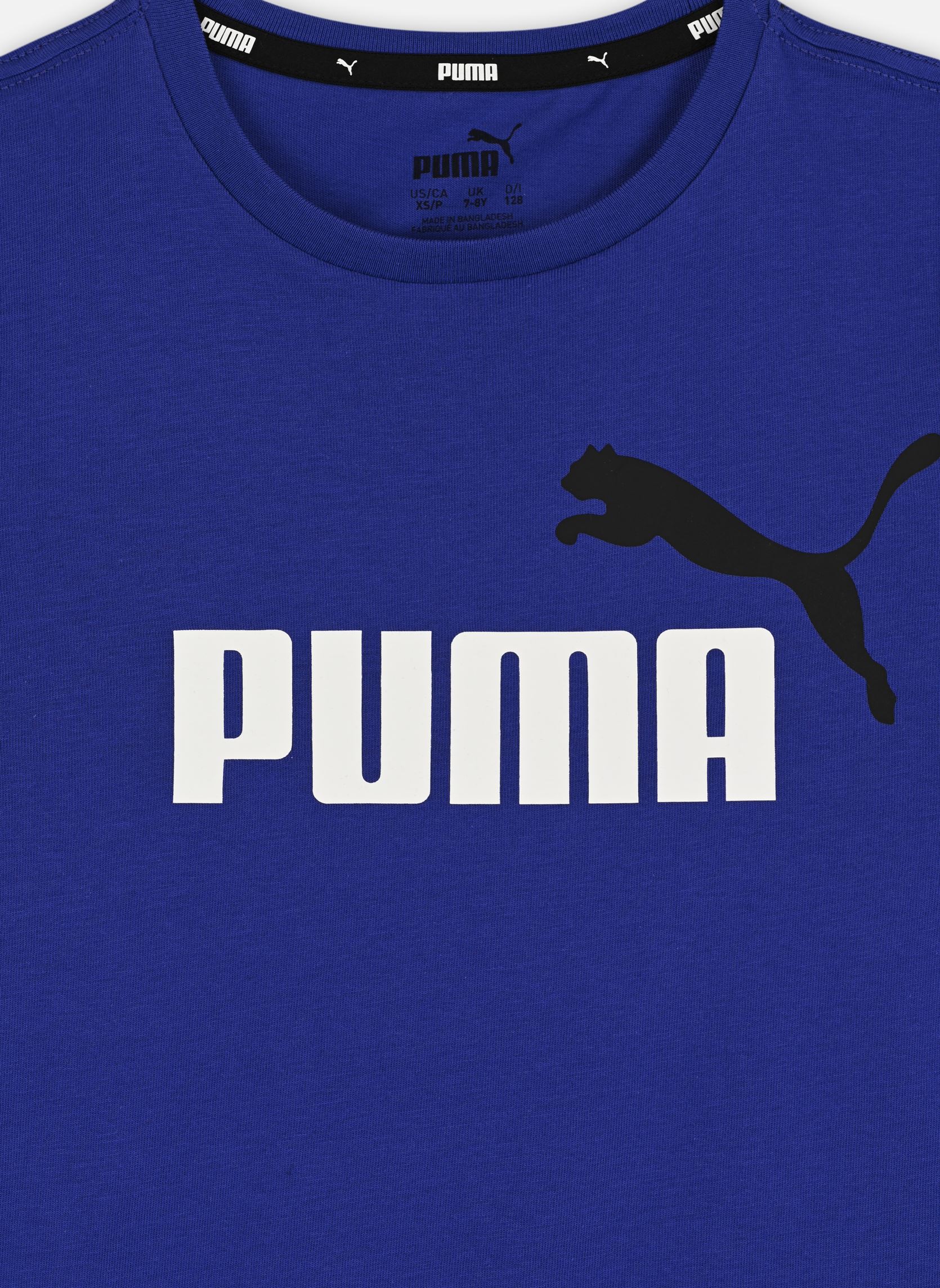 Tee-shirts manches courtes ESS+ 2 LOGO TEE garçon bleu Puma Tee-shirts manches courtes ESS+ 2 LOGO TEE garçon bleu LAPIS LAZULI