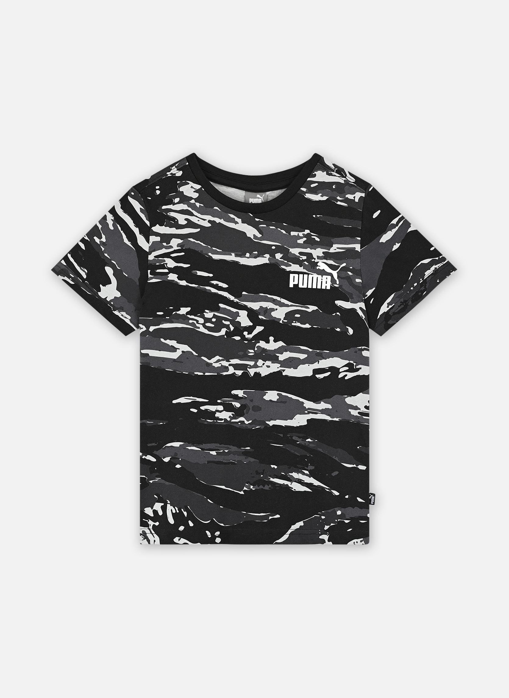 T shirt enfant Puma TEE SHIRTCAMO JR 128 - vue 2