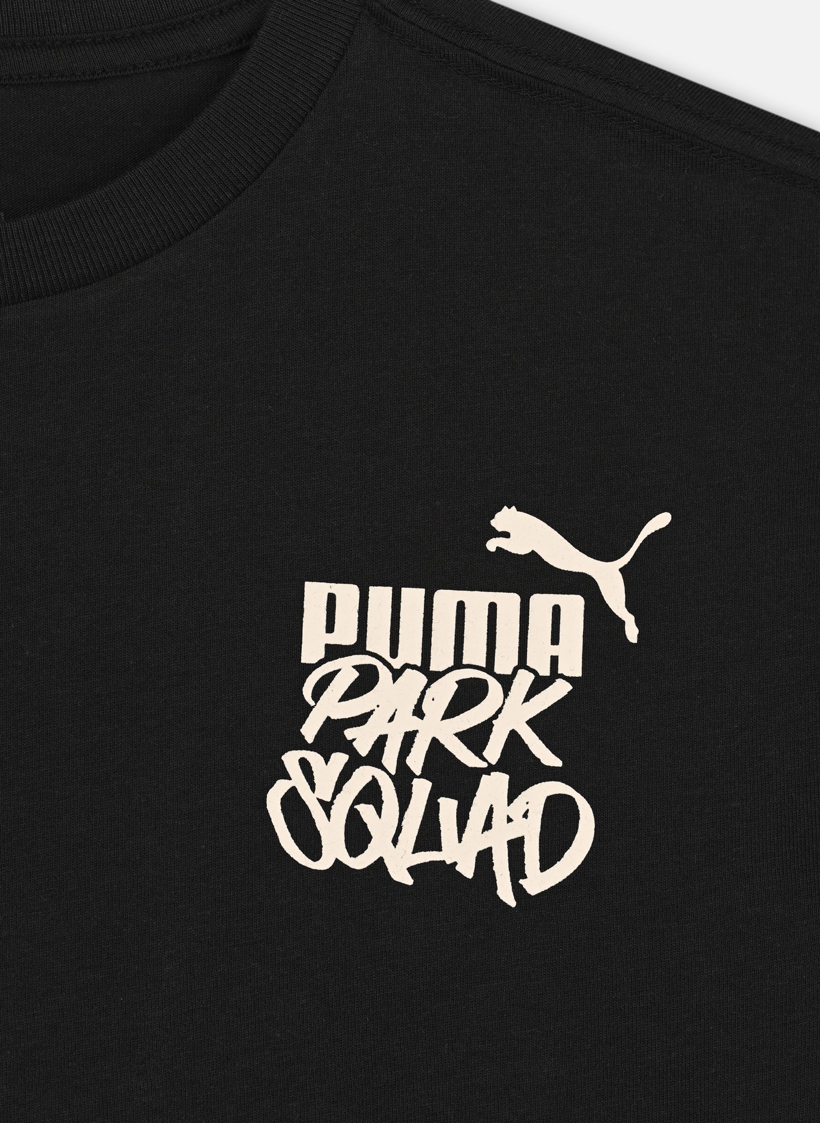 Tee-shirts manches courtes B ESS+MidD90S Graf Tee garçon noir Puma Tee-shirts manches courtes B ESS+MidD90S Graf Tee garçon noir Puma Black