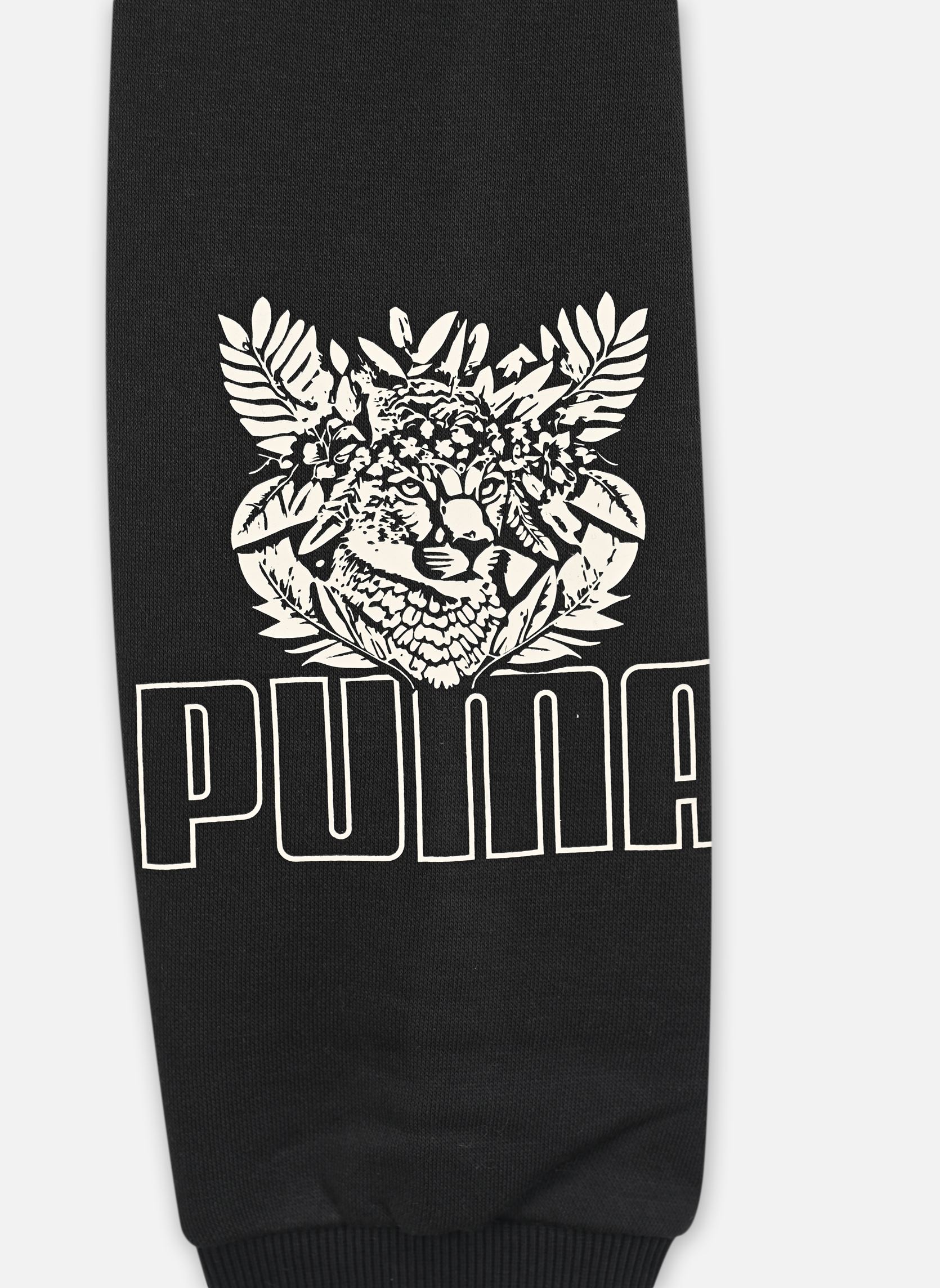 Joggings Ess+ Tropicat Sweatpants Fl G fille noir Puma Joggings Ess+ Tropicat Sweatpants Fl G fille noir Puma Black