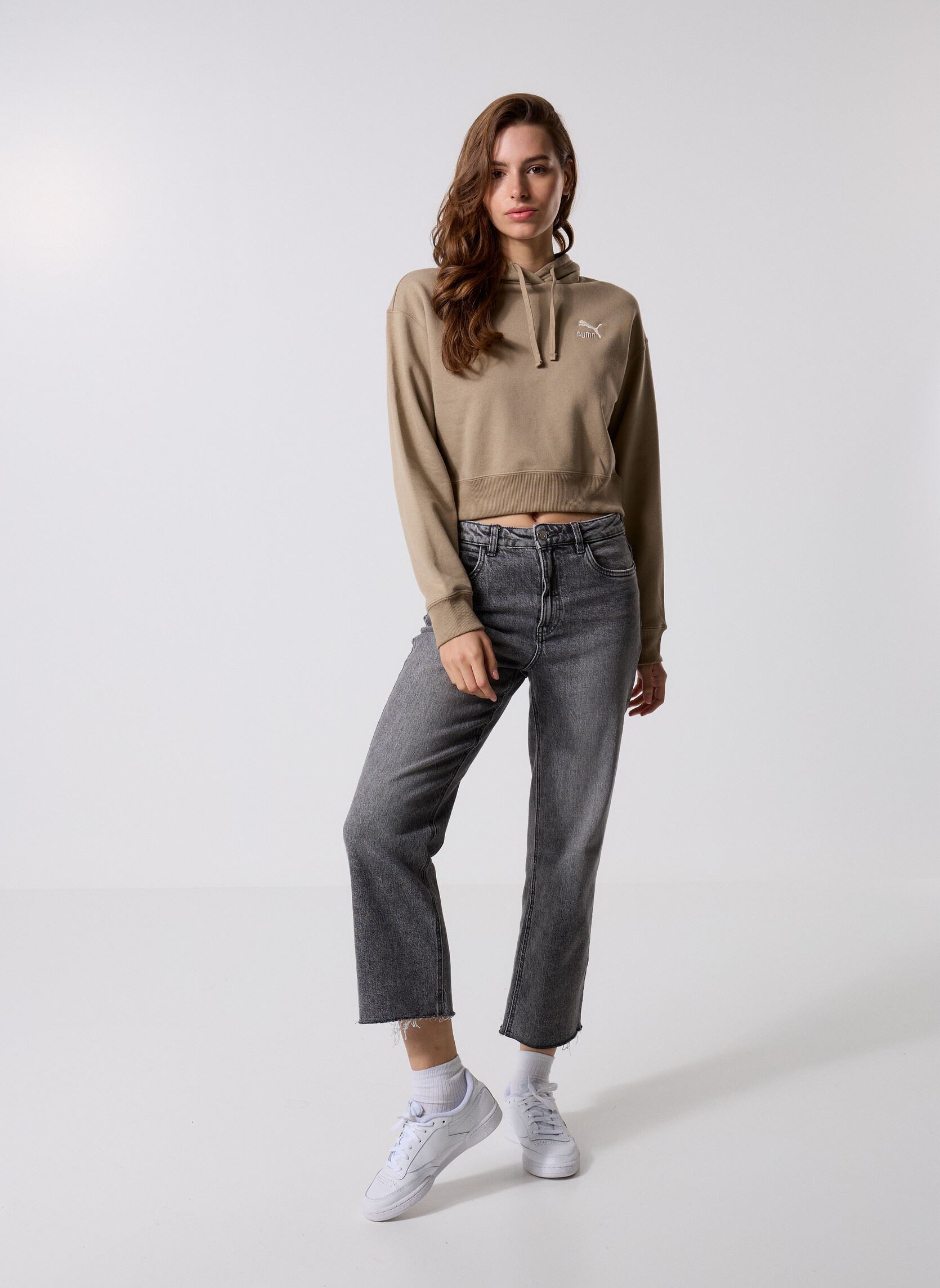 Sweats à capuche W Btr Clas Crop Hdy tr femme beige Puma Sweats à capuche W Btr Clas Crop Hdy tr femme beige Oak Branch