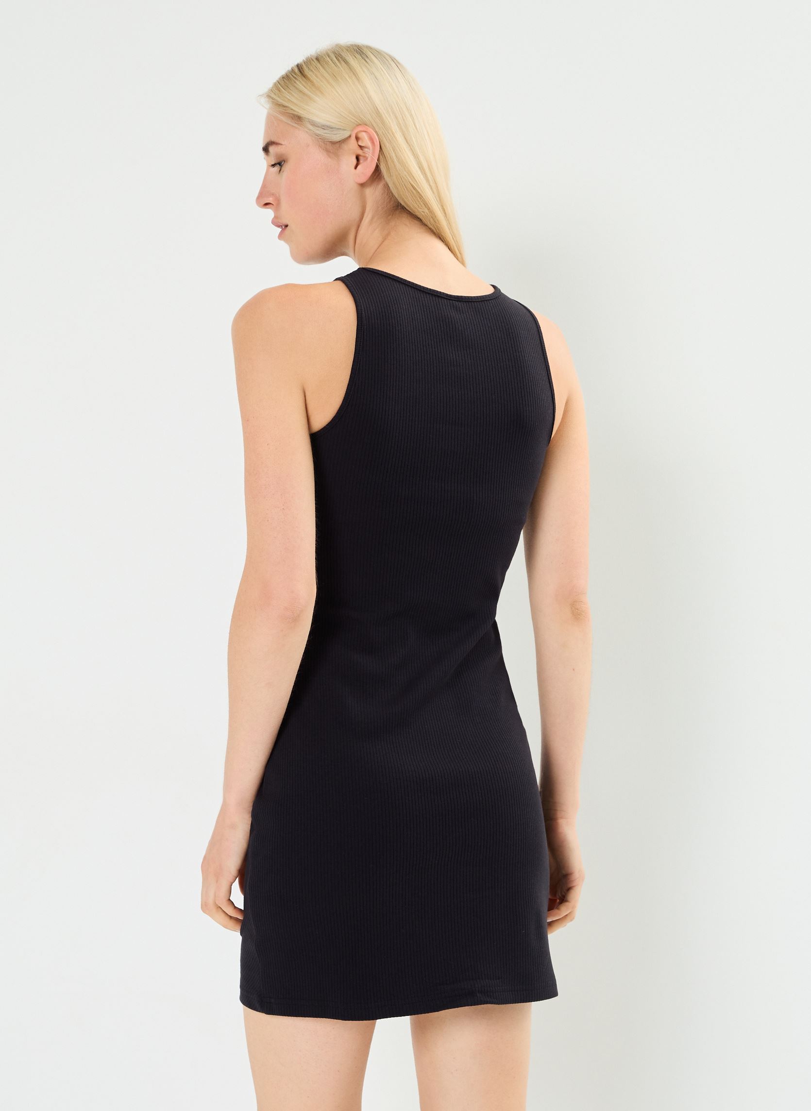 Abiti W Cla Rib Sl Dress donna nero Puma Abiti W Cla Rib Sl Dress donna nero Puma Black