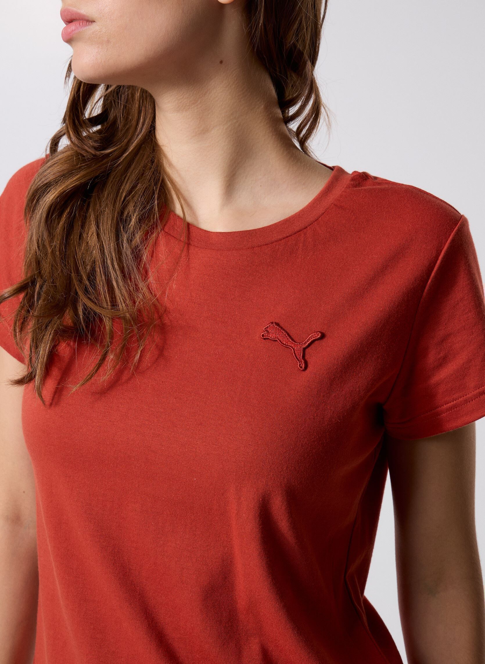 Tee-shirts manches courtes W Mif Tee Mars red femme rouge Puma Tee-shirts manches courtes W Mif Tee Mars red femme rouge Mars Red