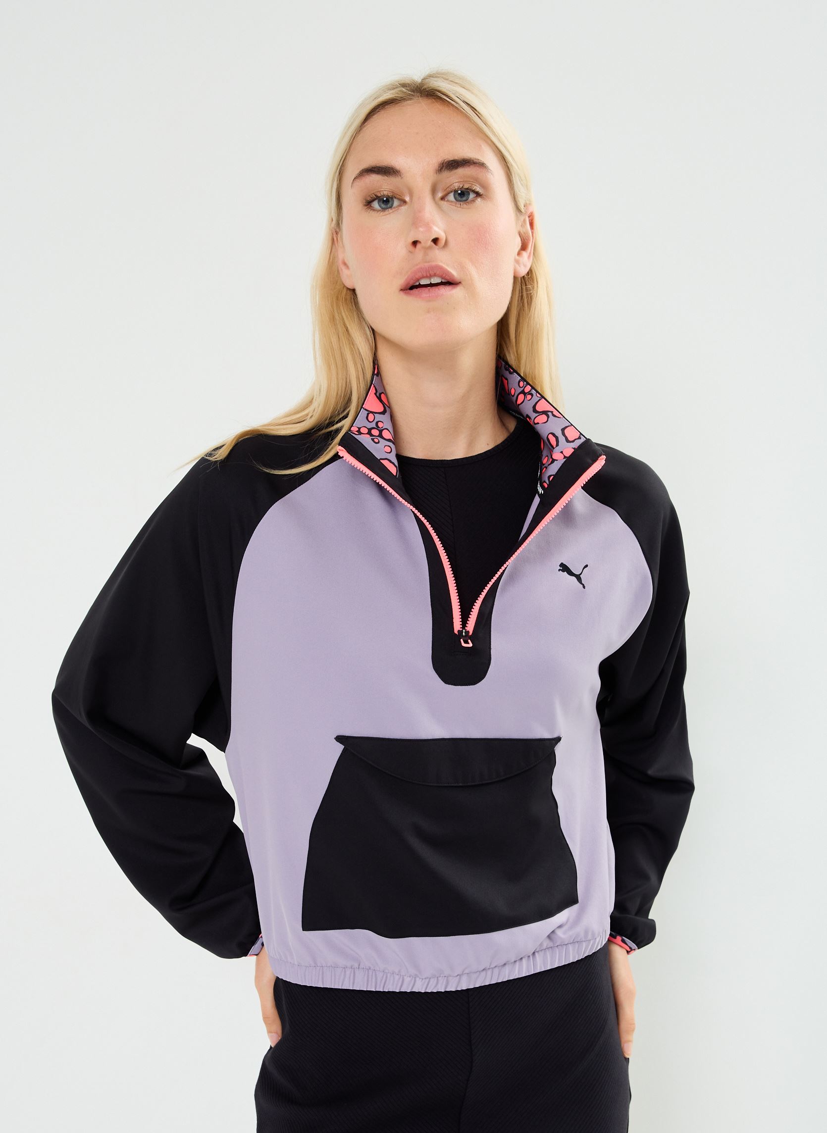 Vêtements Puma W HYPR FL 2ZIP pour Accessoires