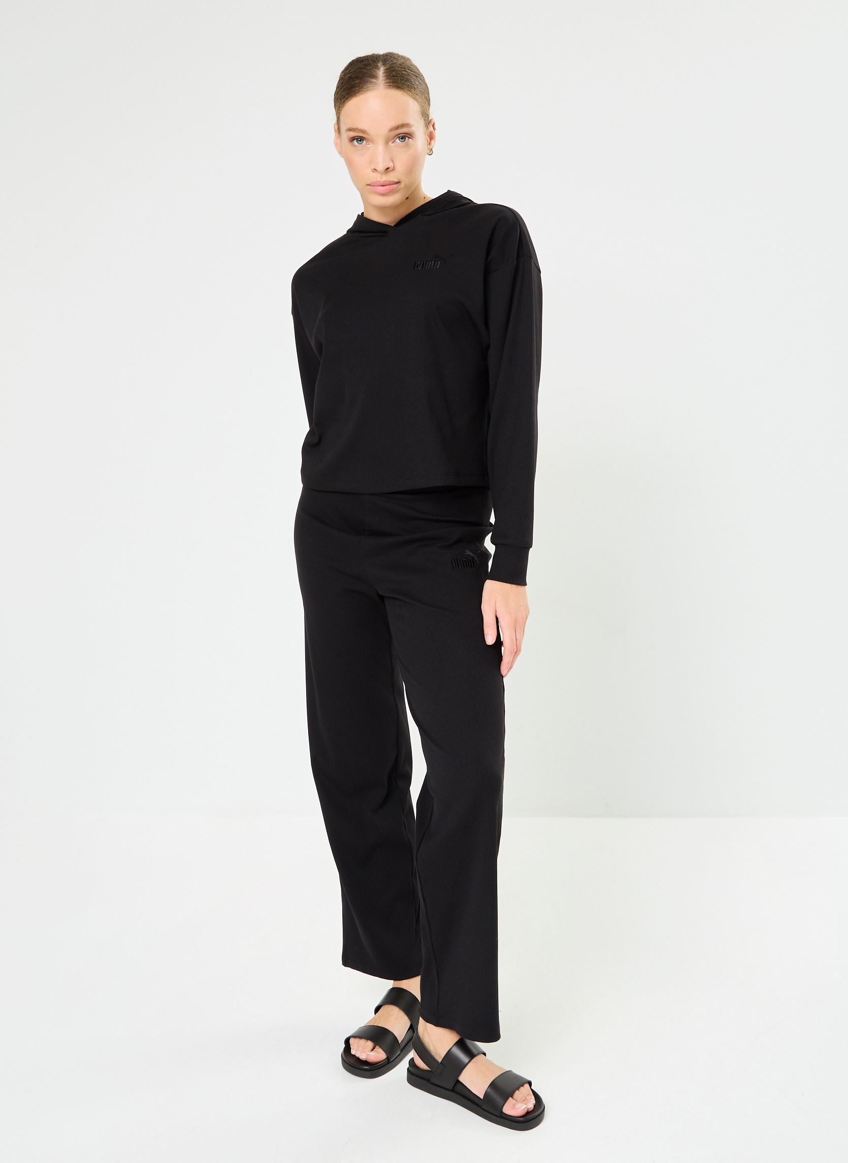 Sweats à capuche W Ess Ele HDY femme noir Puma Sweats à capuche W Ess Ele HDY femme noir Puma Black