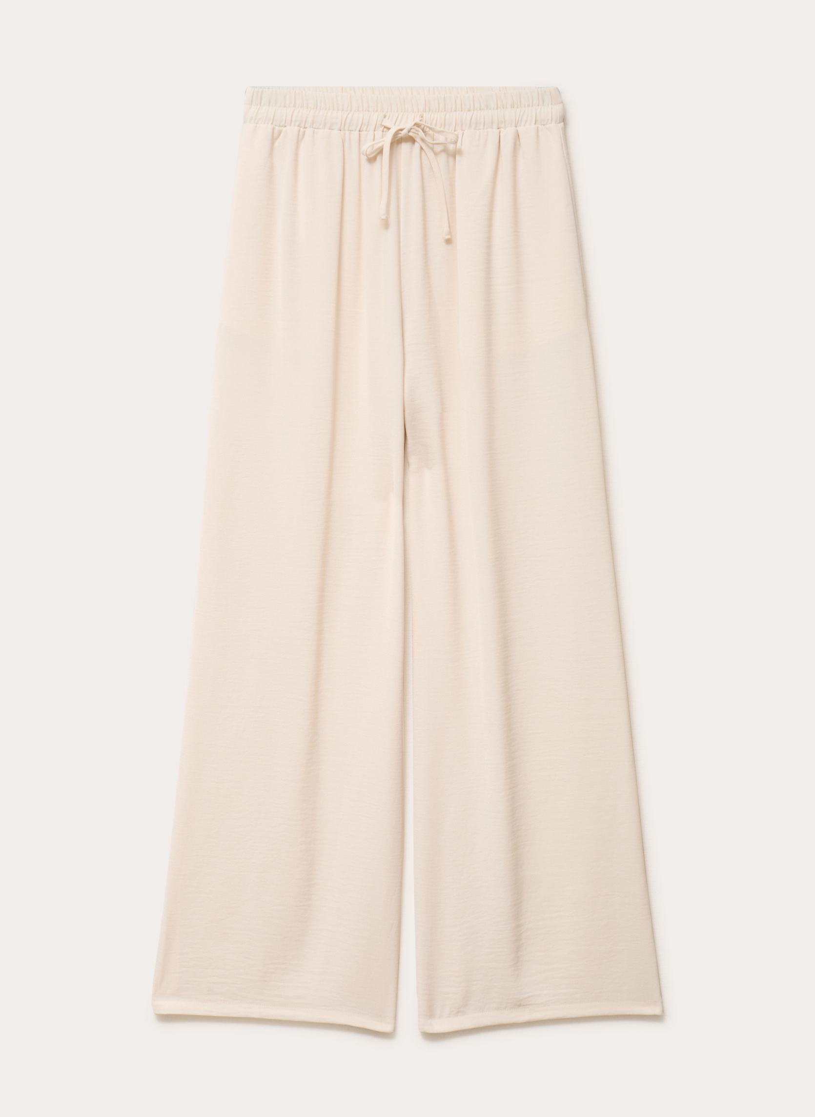 Pantalons droit PALAZZOBAZ femme beige Cache Cache Pantalons droit PALAZZOBAZ femme beige Crème