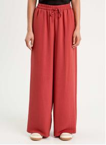 Pantalons droit PALAZZOBAZ femme rouge Cache Cache Pantalons droit PALAZZOBAZ femme rouge Rouge