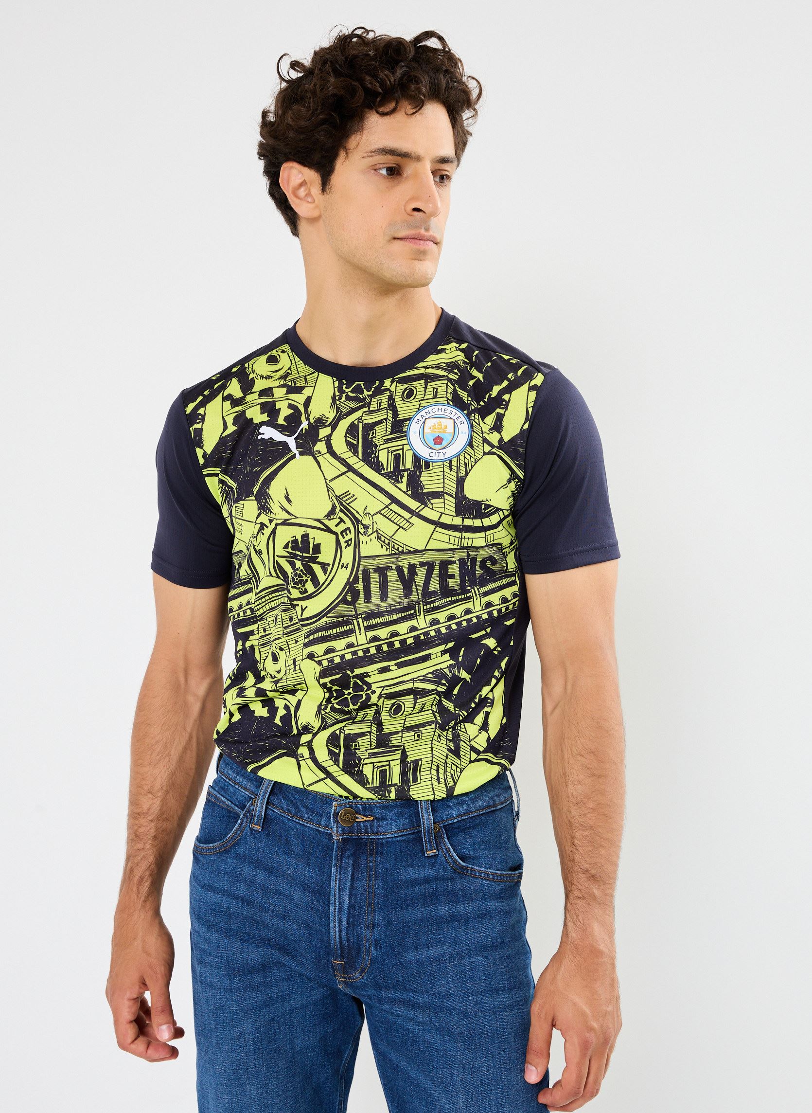 T shirt Puma Mcfc prem ss jsy EU