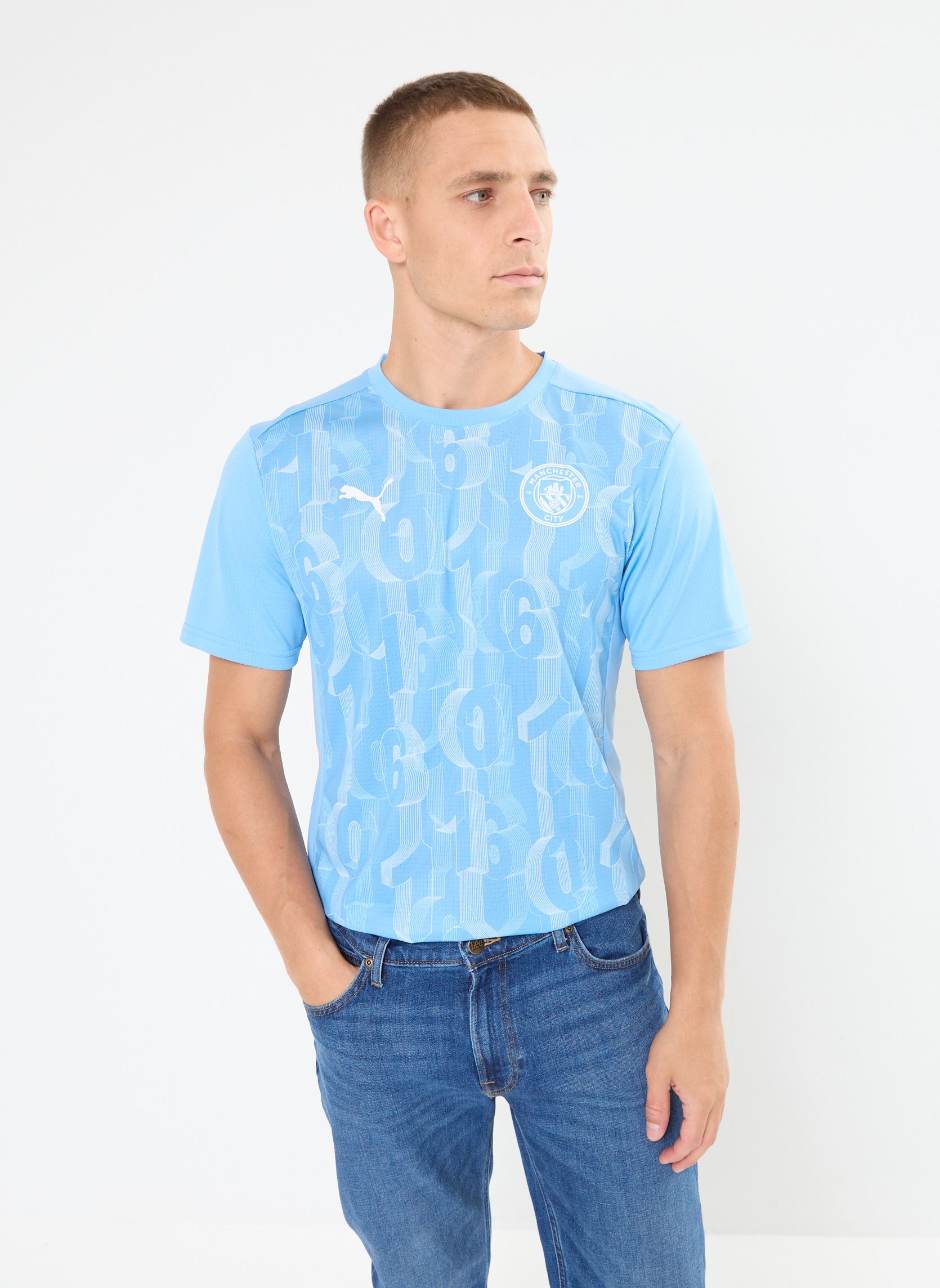 T shirt Puma Mcfc prem ss jsy EU - vue 2