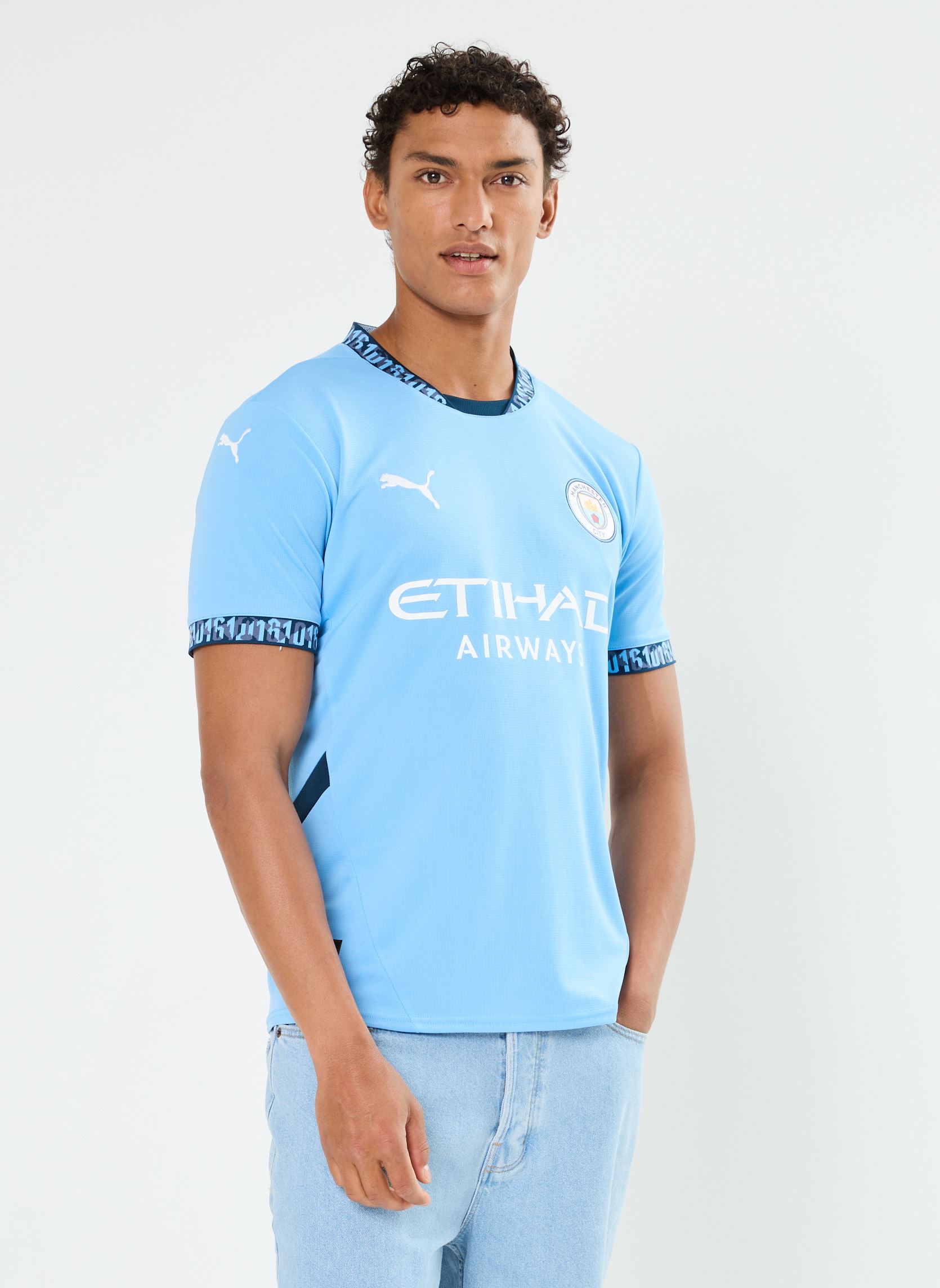 T shirt Puma Mcfc Home Jersey Replica EU - vue 1