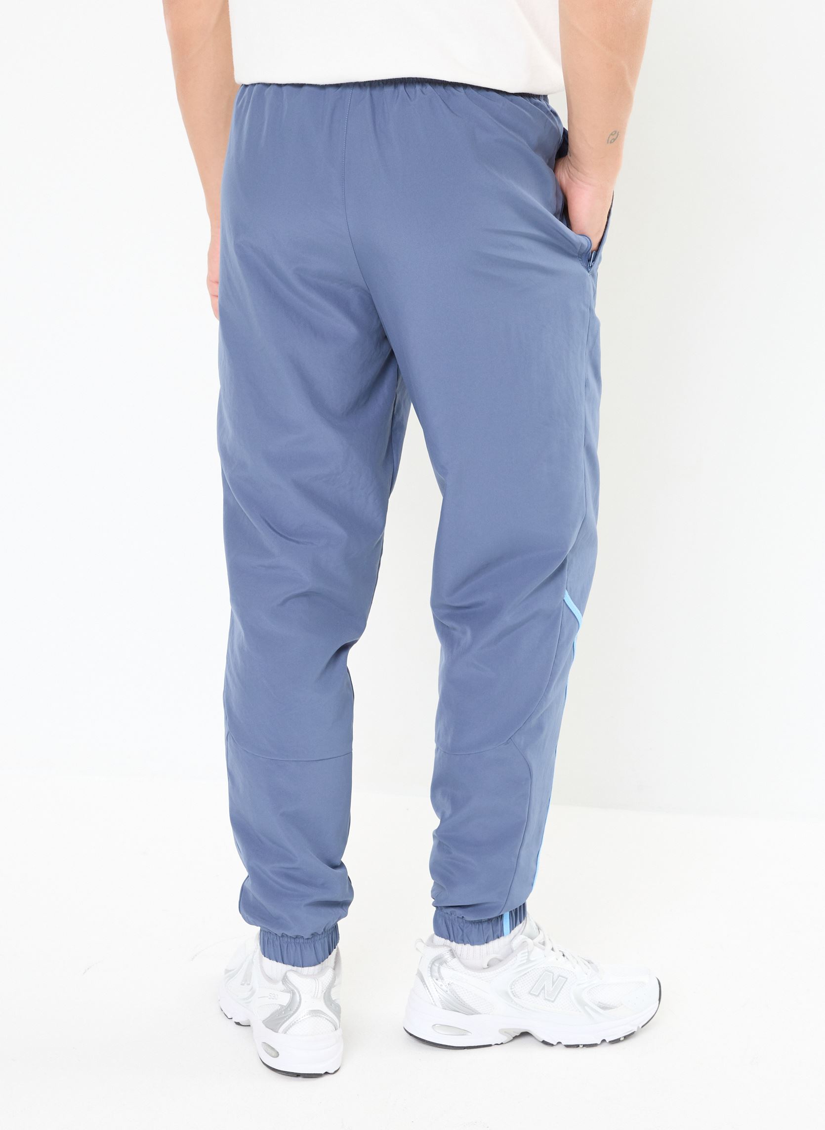 Joggers Pantalon de foot woven Manchester City hombre azul Puma Joggers Pantalon de foot woven Manchester City hombre azul Inky Blue-Team Light Blue