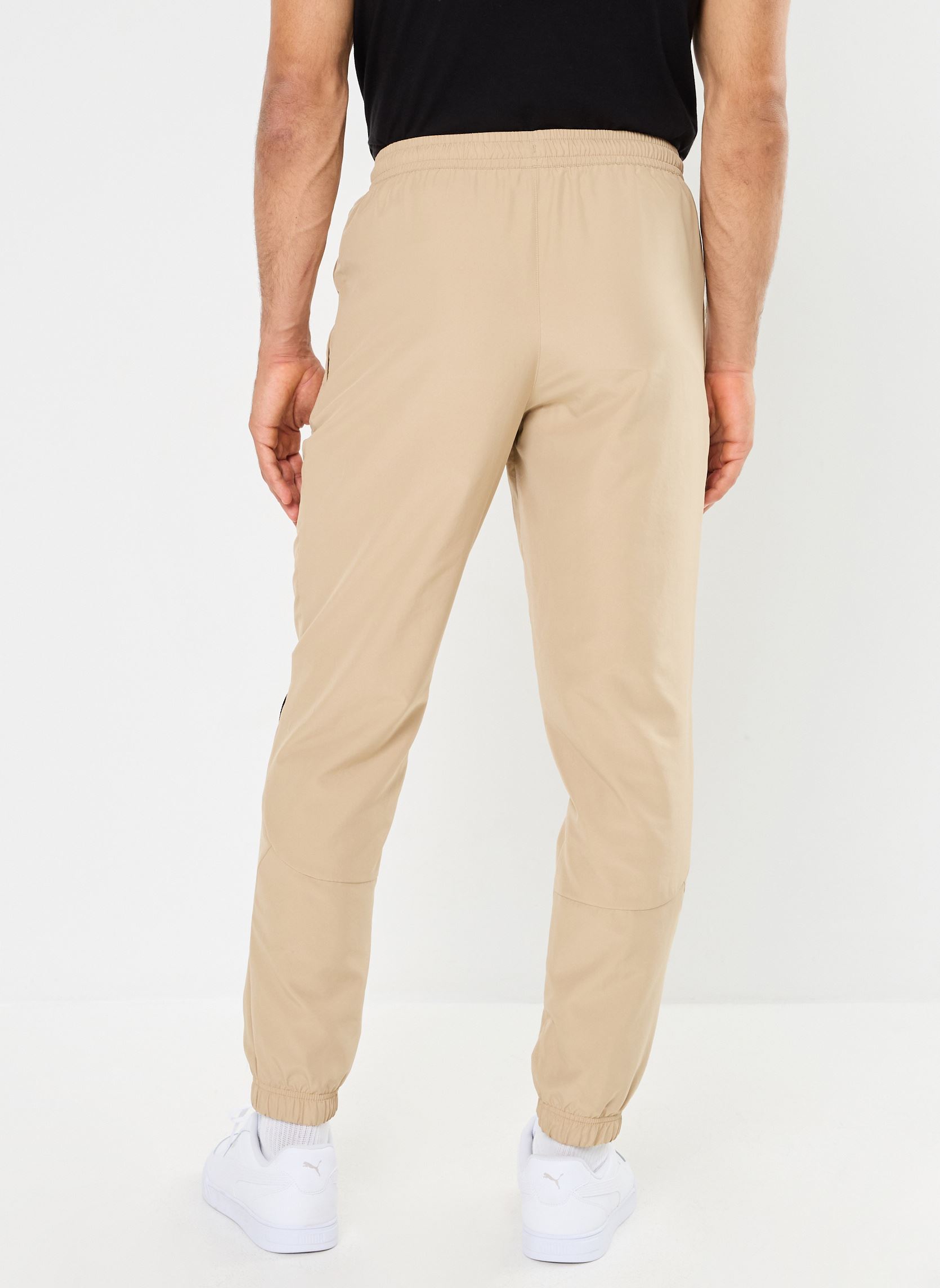 Joggings Pantalon de foot woven AC Milan homme beige Puma Joggings Pantalon de foot woven AC Milan homme beige Prairie Tan-PUMA Black