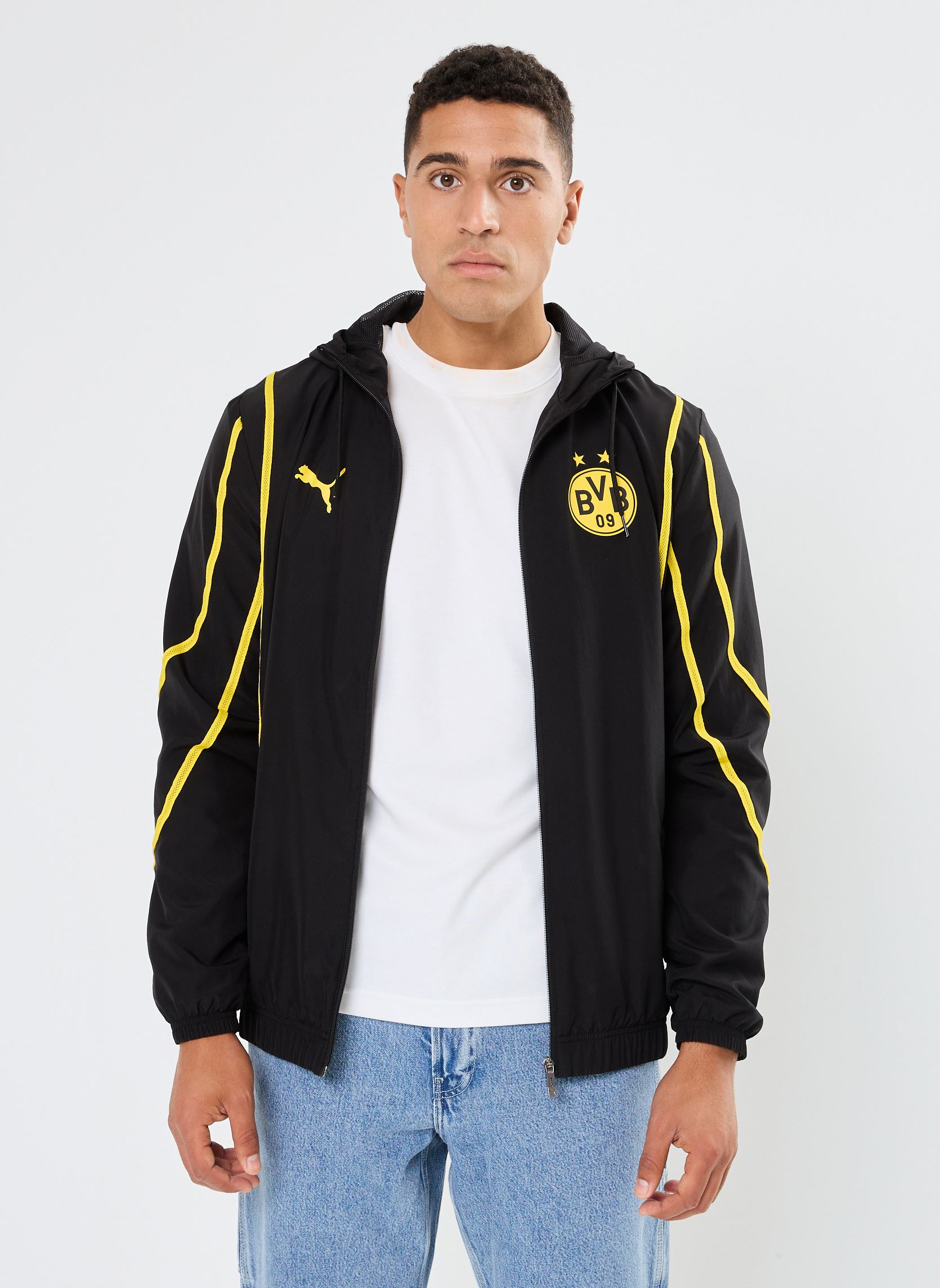 Vêtements Puma Veste de foot woven Dortmund pour Accessoires
