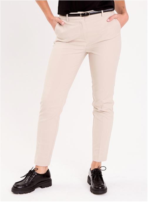 Cache Cache Pantalons droit CITYBABELT2 femme beige