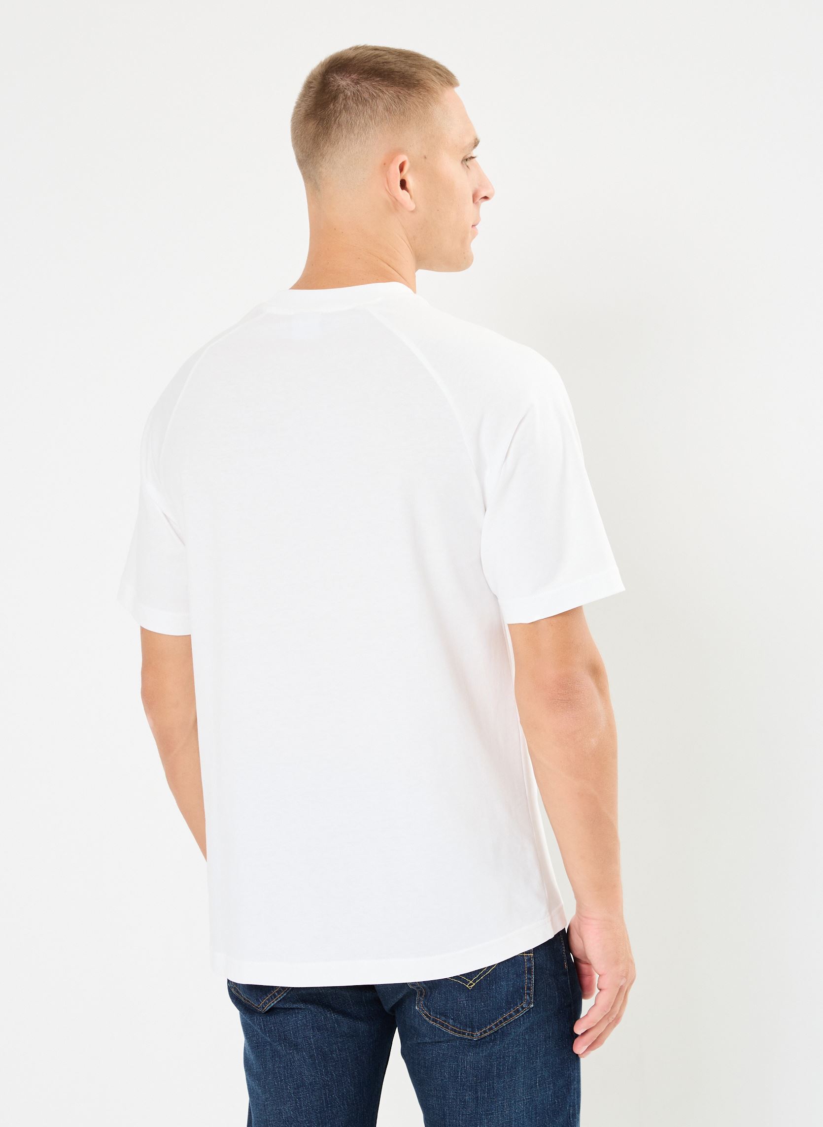 Tee-shirts manches courtes M CLA PLAYPA TEE homme blanc Puma Tee-shirts manches courtes M CLA PLAYPA TEE homme blanc Puma White