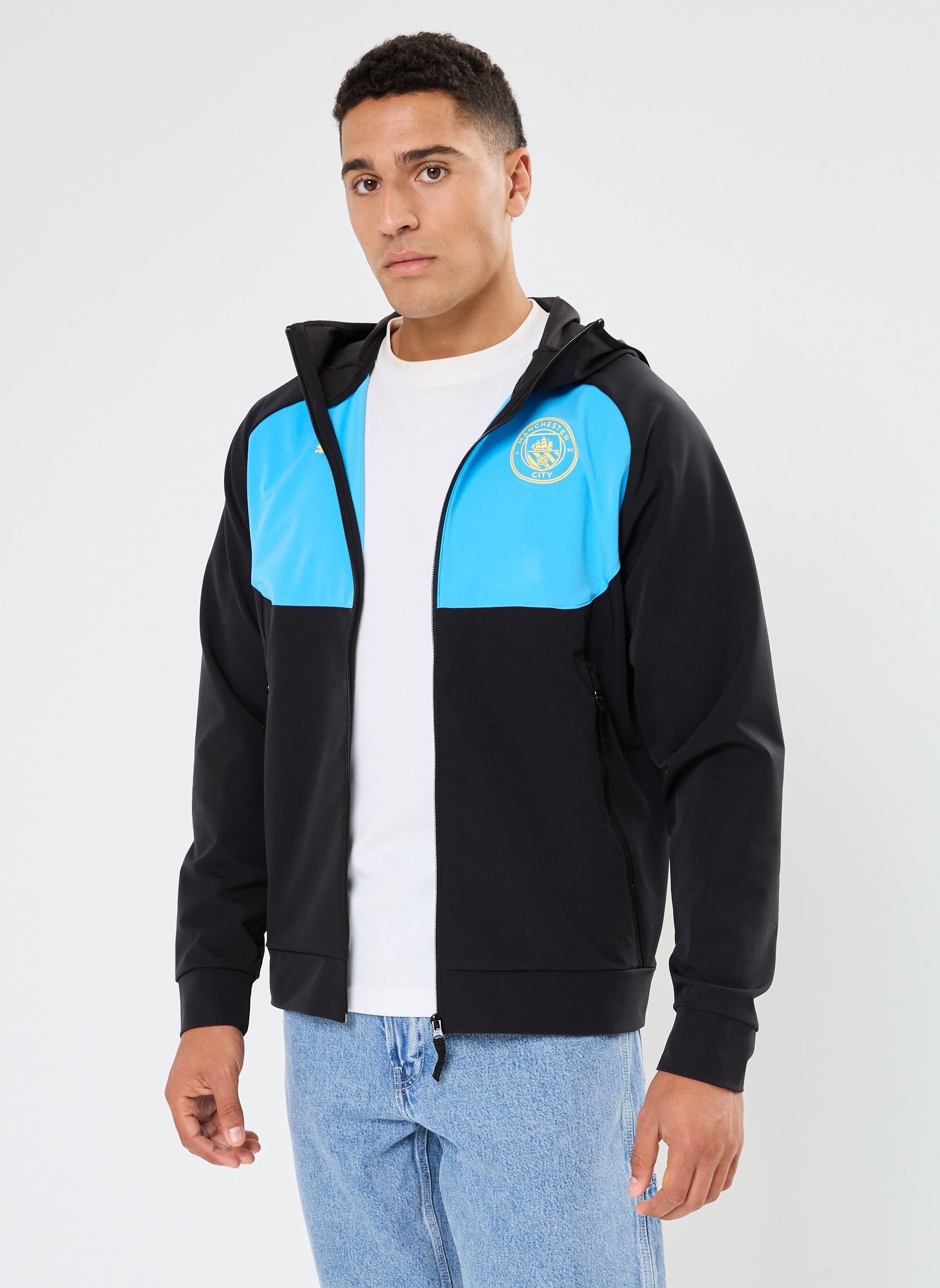 Vêtements Puma Veste de foot Manchester City pour Accessoires