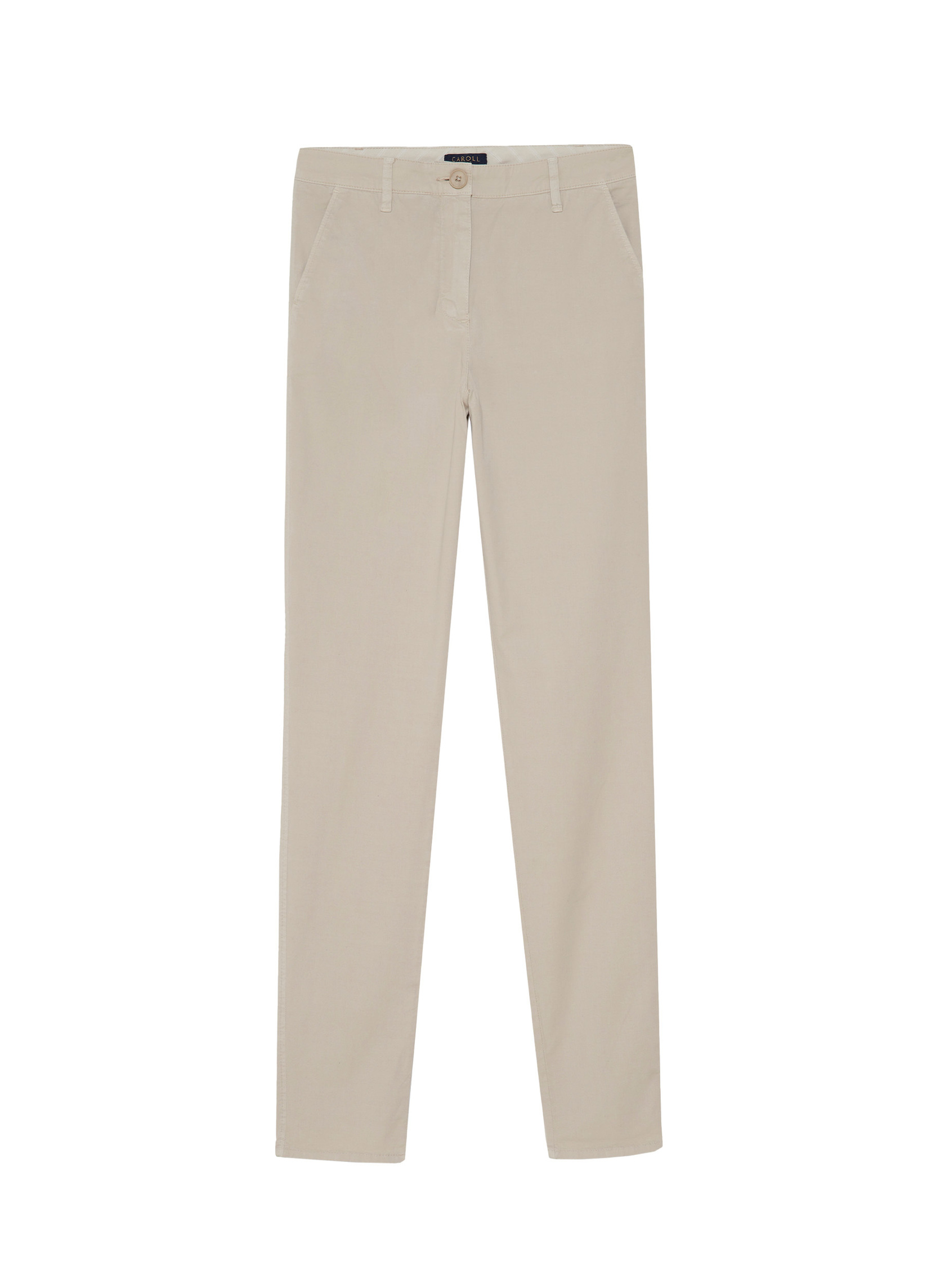 Pantalons droit Pantalons - PK011-ADELMOB femme beige Caroll Pantalons droit Pantalons - PK011-ADELMOB femme beige Beige