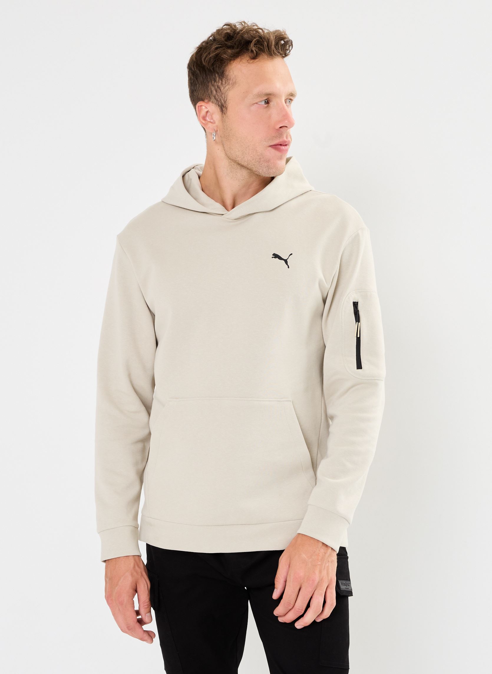 Sweat shirt Puma SWEAT DESERT DUST EU - vue 2