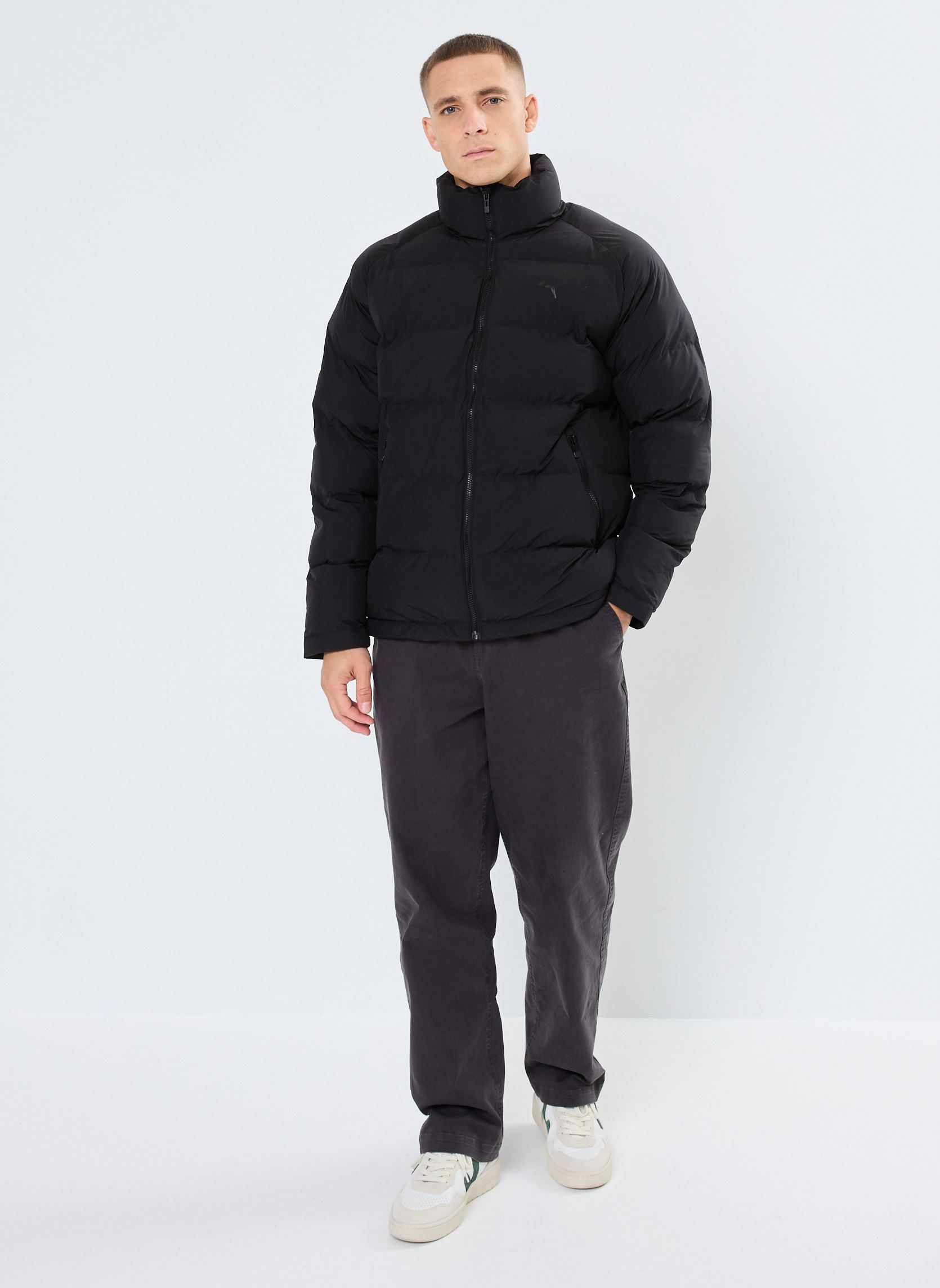Trainingsjacken M MONO JKT herren schwarz Puma Trainingsjacken M MONO JKT herren schwarz Puma Black